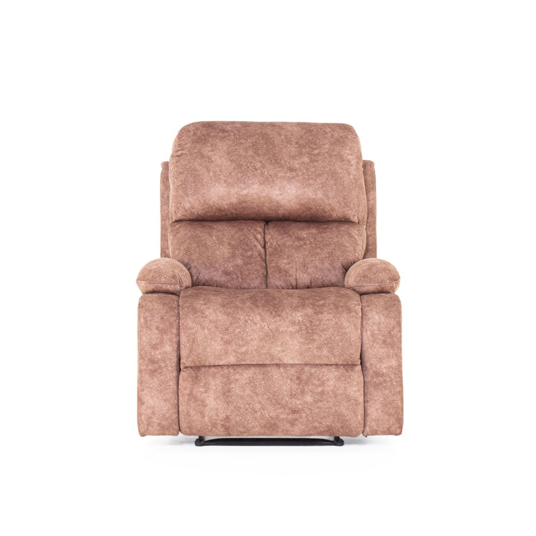 Manila Recliner Sofa In Mustard Light Brown Colour - Peachtree Home