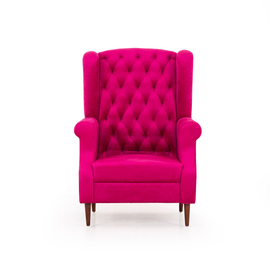 Eliza Velvet Chair With Arm For Living Room - Peachtree Home