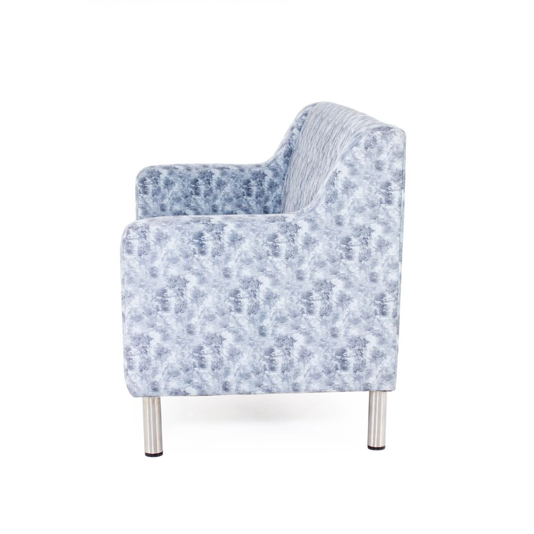 Westside 3-Seater Suede Sofa In Grey Colour - Peachtree Home