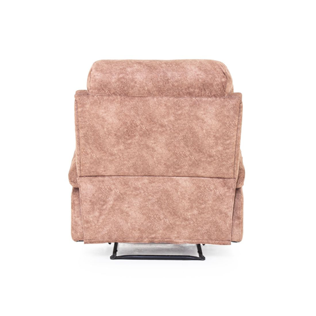 Manila Recliner Sofa In Mustard Light Brown Colour - Peachtree Home