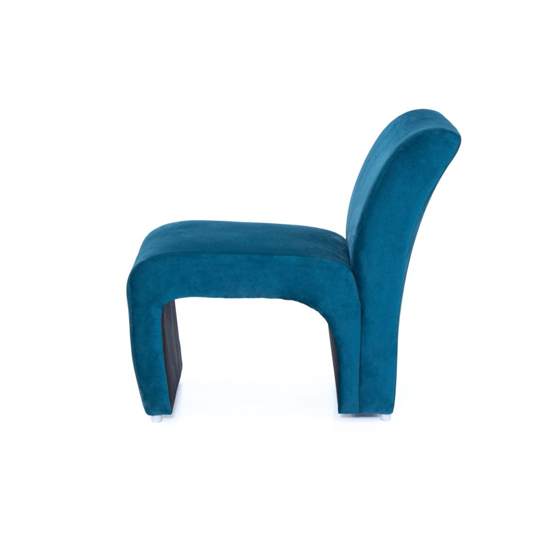 Velvet Chair In Green Colour - Peachtree Home