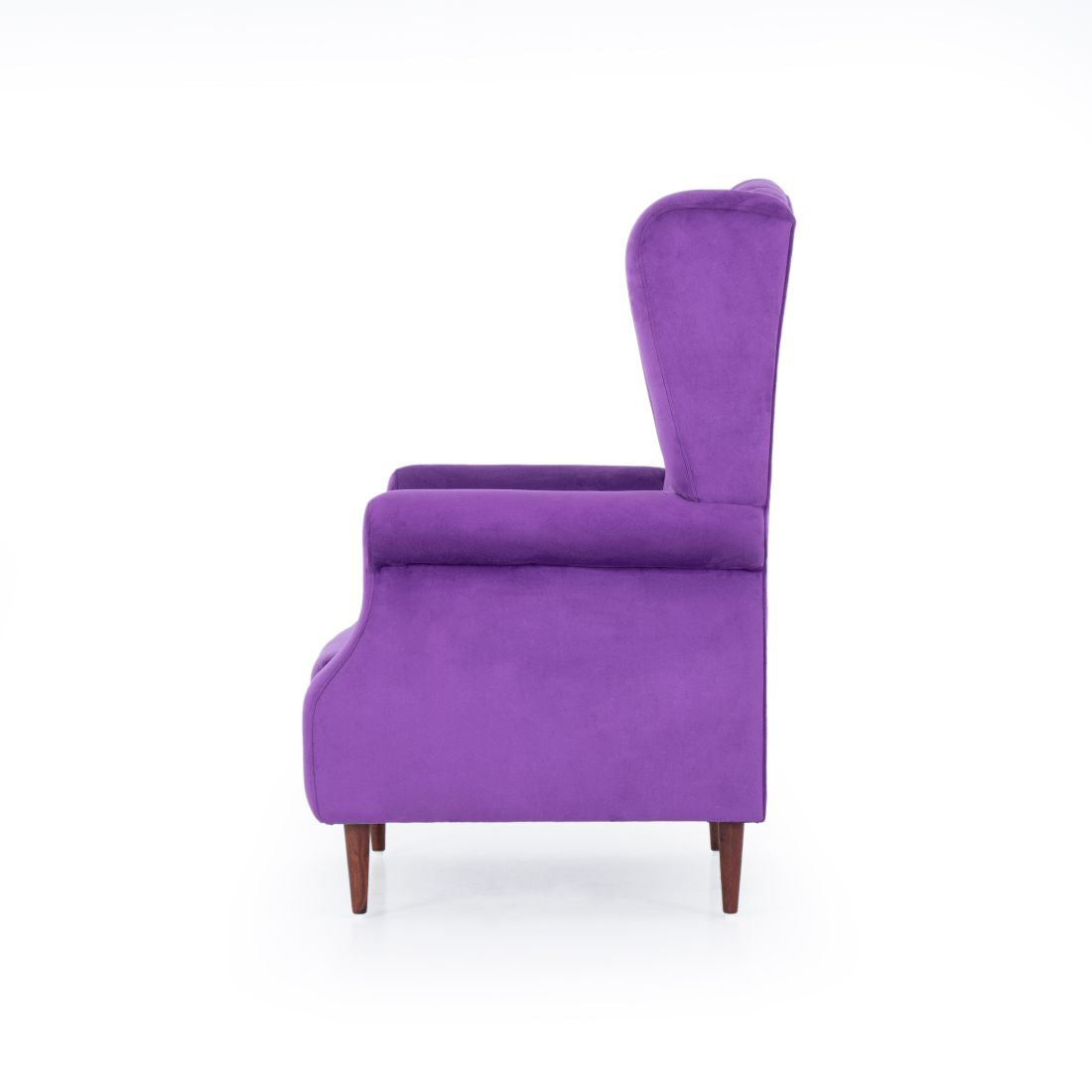 Eliza Velvet Chair With Arm For Living Room - Peachtree Home