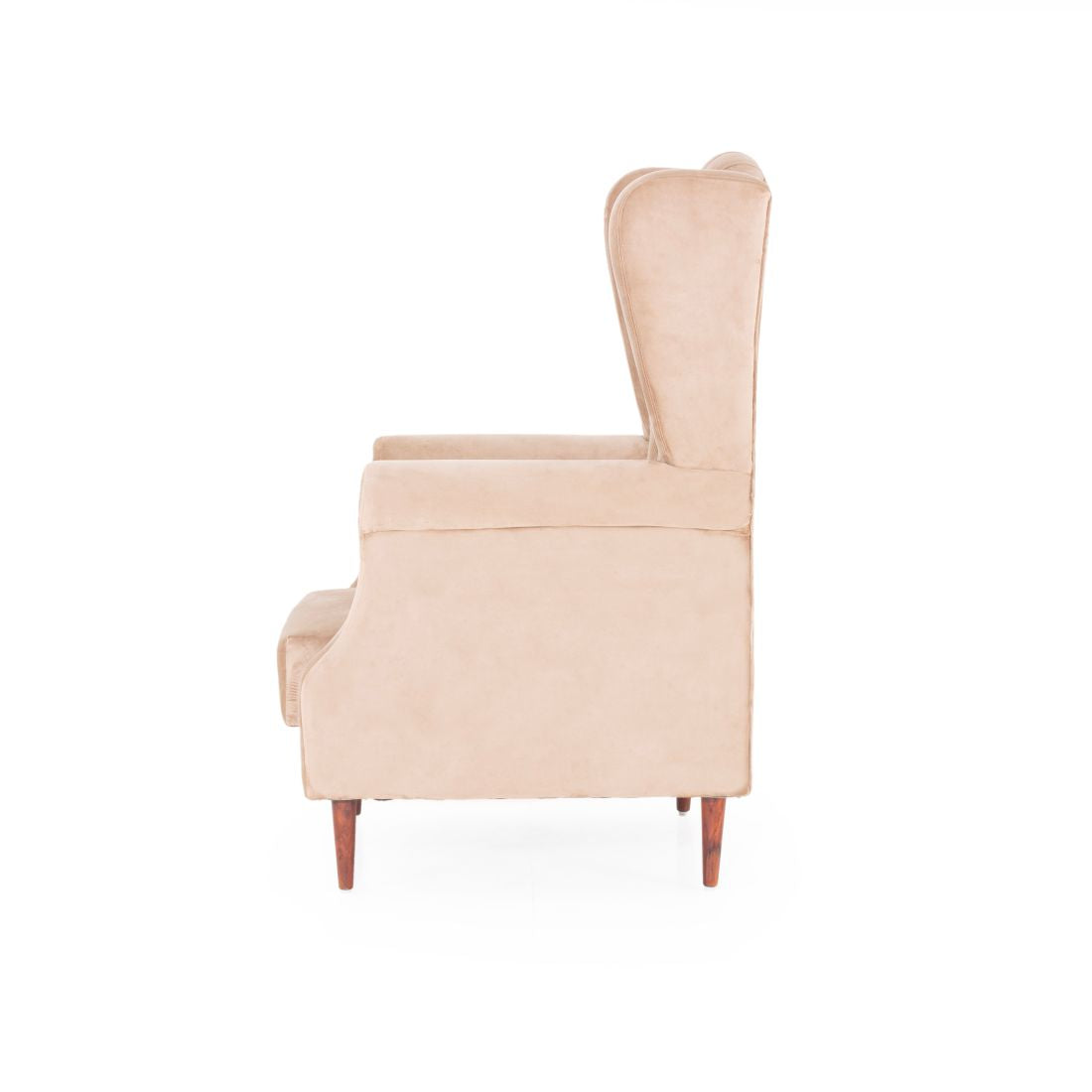 Eliza Velvet Chair With Arm For Living Room - Peachtree Home