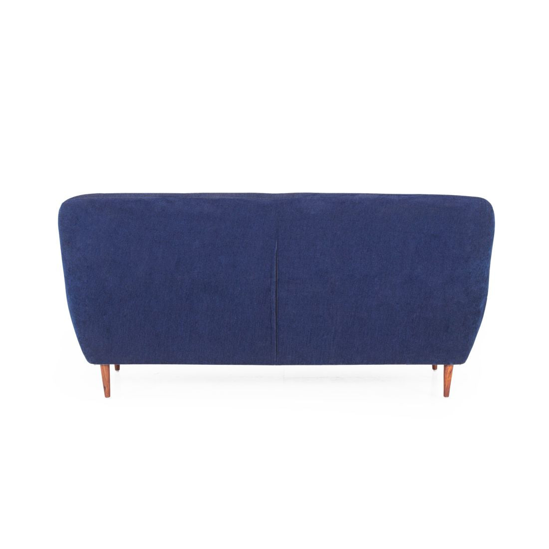 Rome 3-Seater Malfino Sofa In Dark Blue Colour - Peachtree Home
