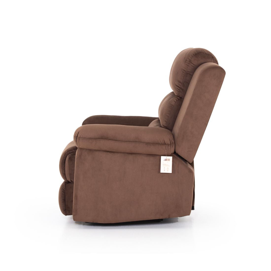 Metro Recliner Sofa In Dark Brown Colour - Peachtree Home