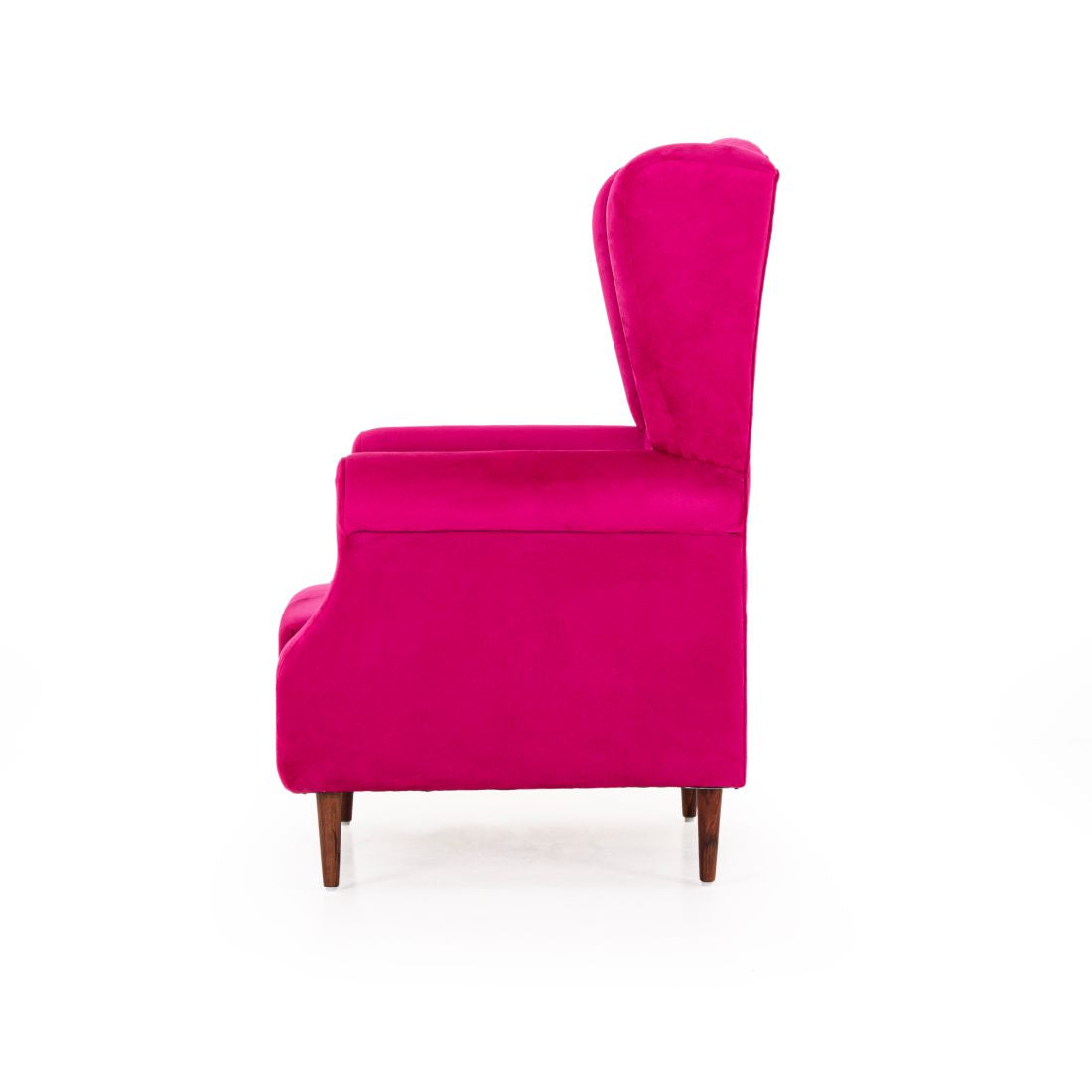Eliza Velvet Chair With Arm For Living Room - Peachtree Home