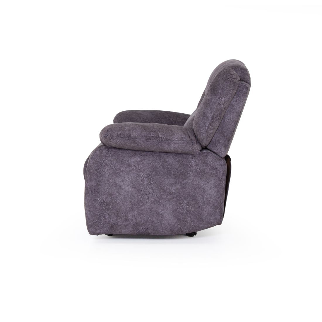 Costa Suede Recliner Sofa In Grey Colour - Peachtree Home