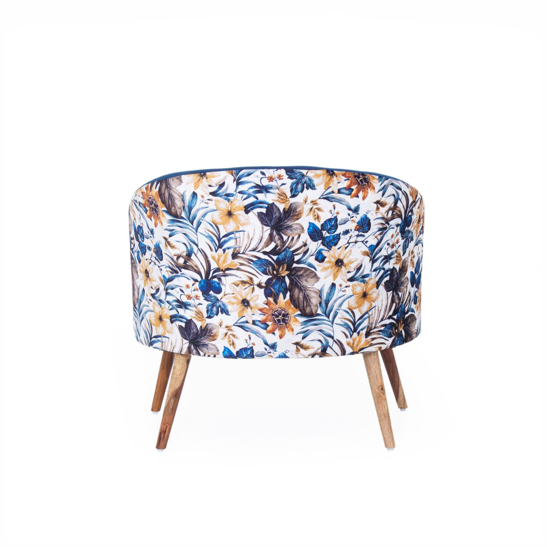 Nova Printed Velvet Chair With Arm For Living Room (Set Of 2) - Peachtree Home