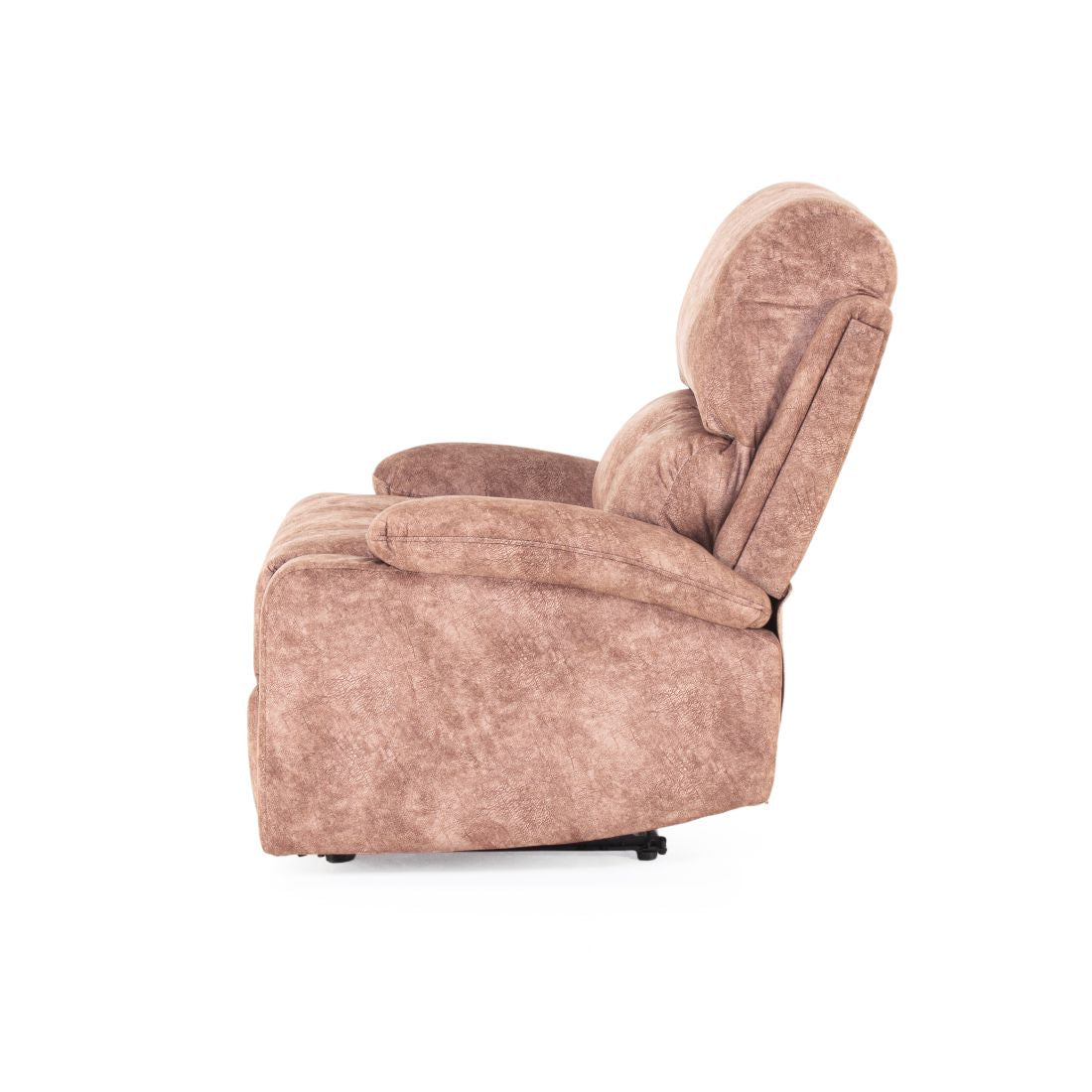 Manila Recliner Sofa In Mustard Light Brown Colour - Peachtree Home