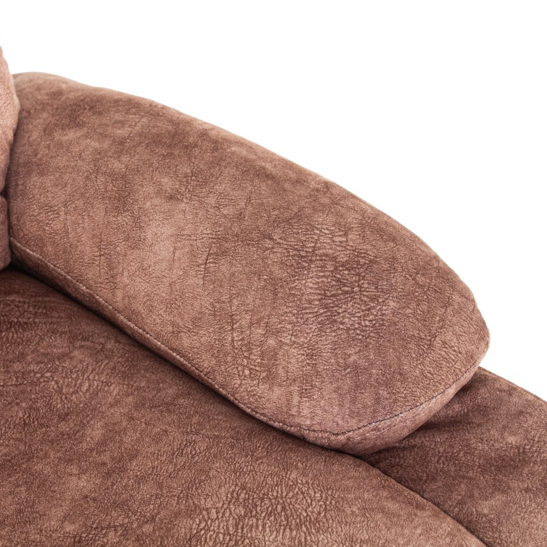 Manila Recliner Sofa In Mustard Light Brown Colour - Peachtree Home