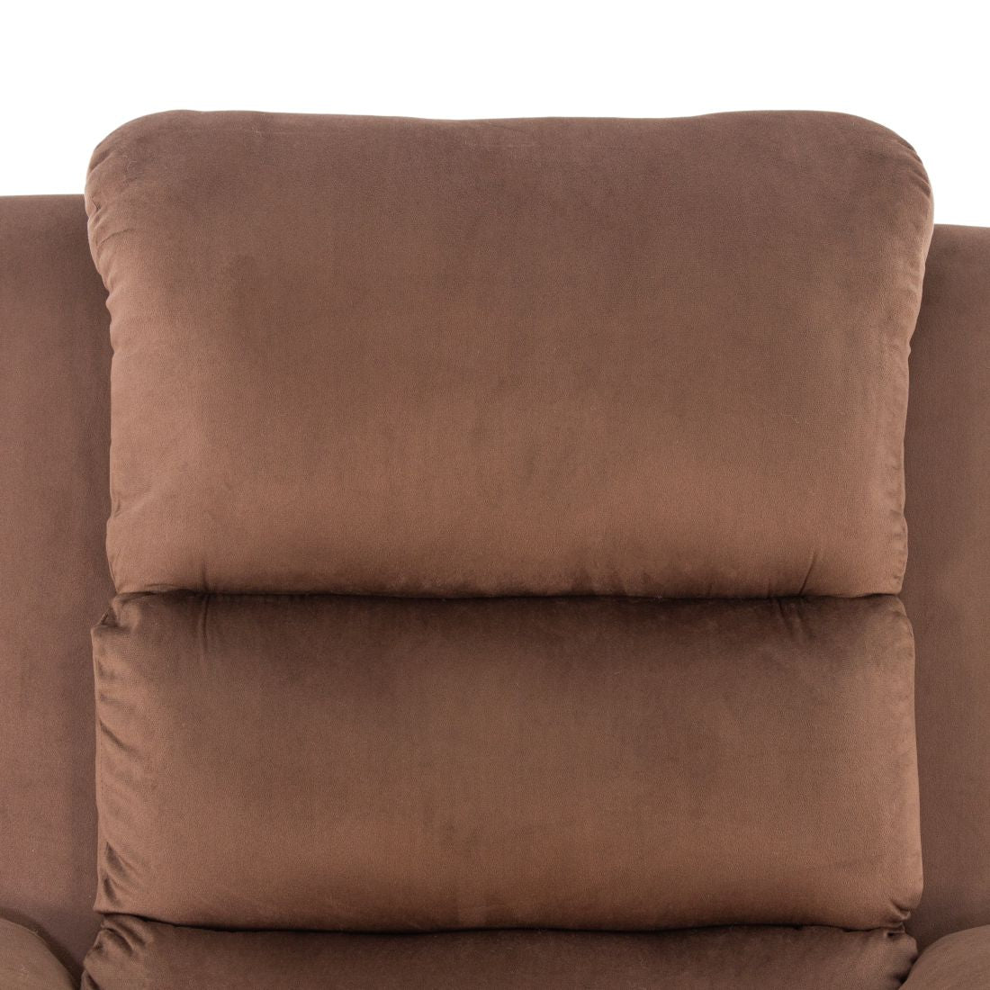 Metro Recliner Sofa In Dark Brown Colour - Peachtree Home