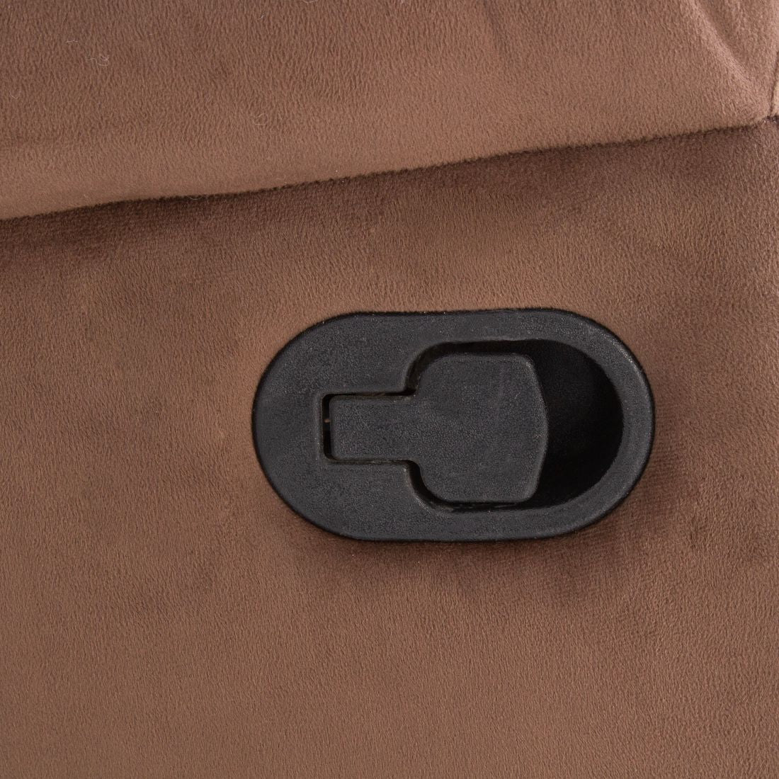 Metro Recliner Sofa In Dark Brown Colour - Peachtree Home
