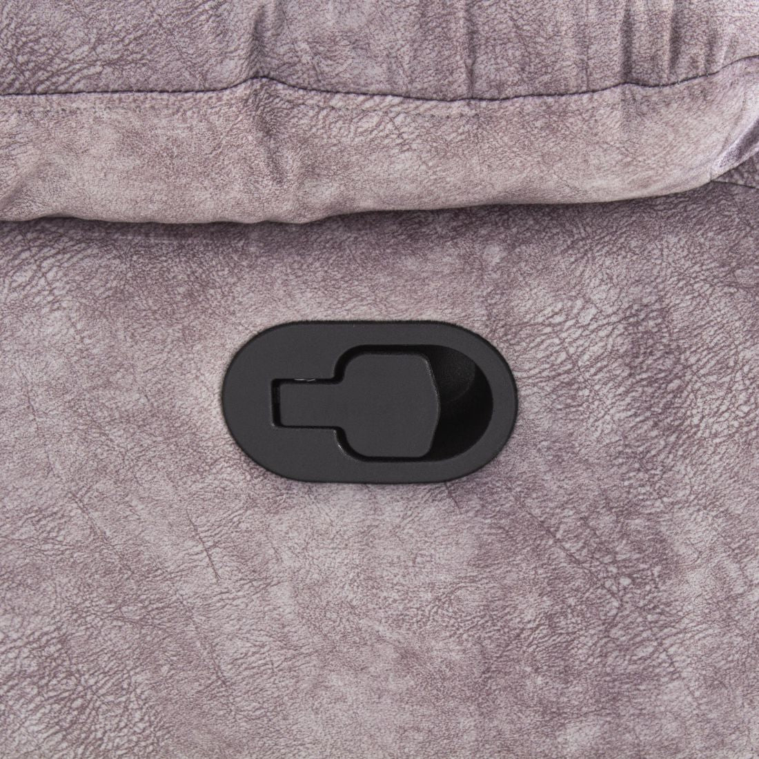 Costa Suede Recliner Sofa In Grey Colour - Peachtree Home
