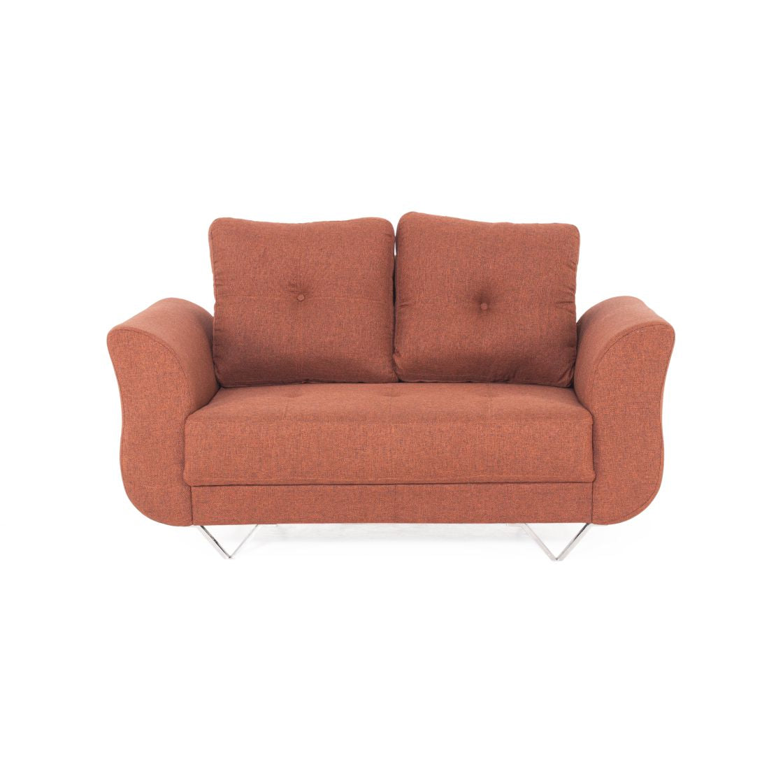 Ibiza 2-Seater Jute Sofa In Brown Colour - Peachtree Home