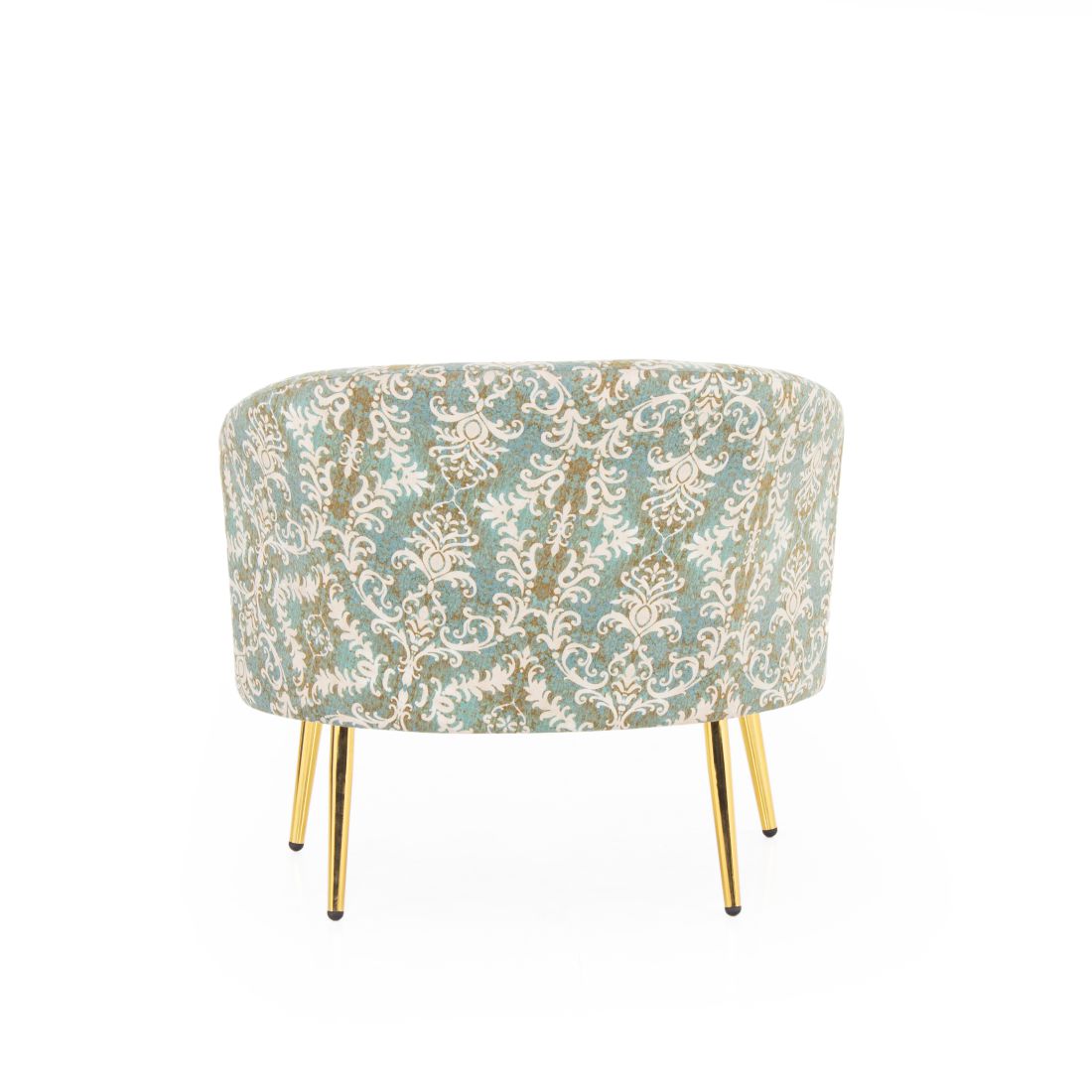 Nova Printed Velvet Chair With Arm For Living Room (Set Of 2) - Peachtree Home