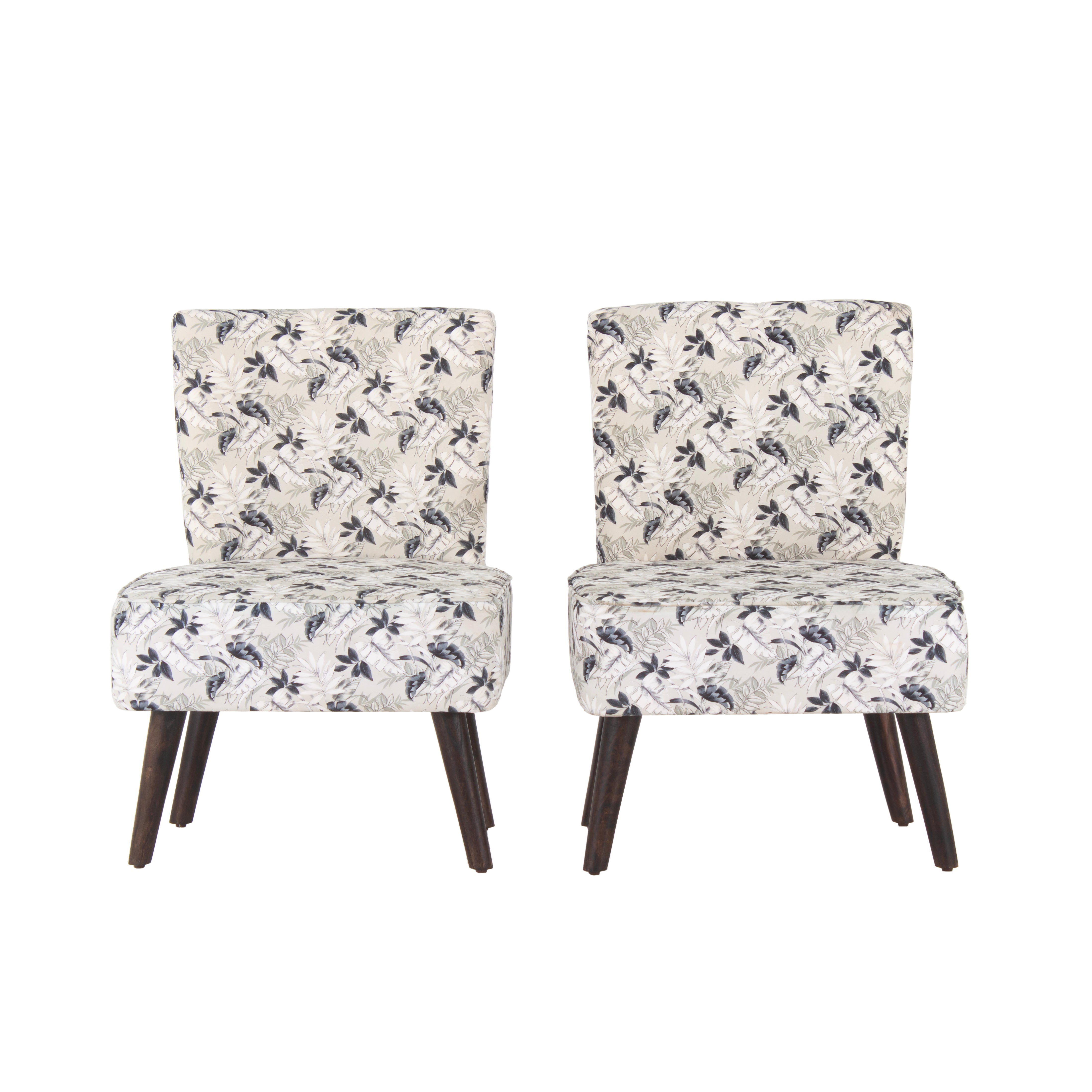 Hellena Cotton Chair For Living Room (Set Of 2) - Peachtree Home