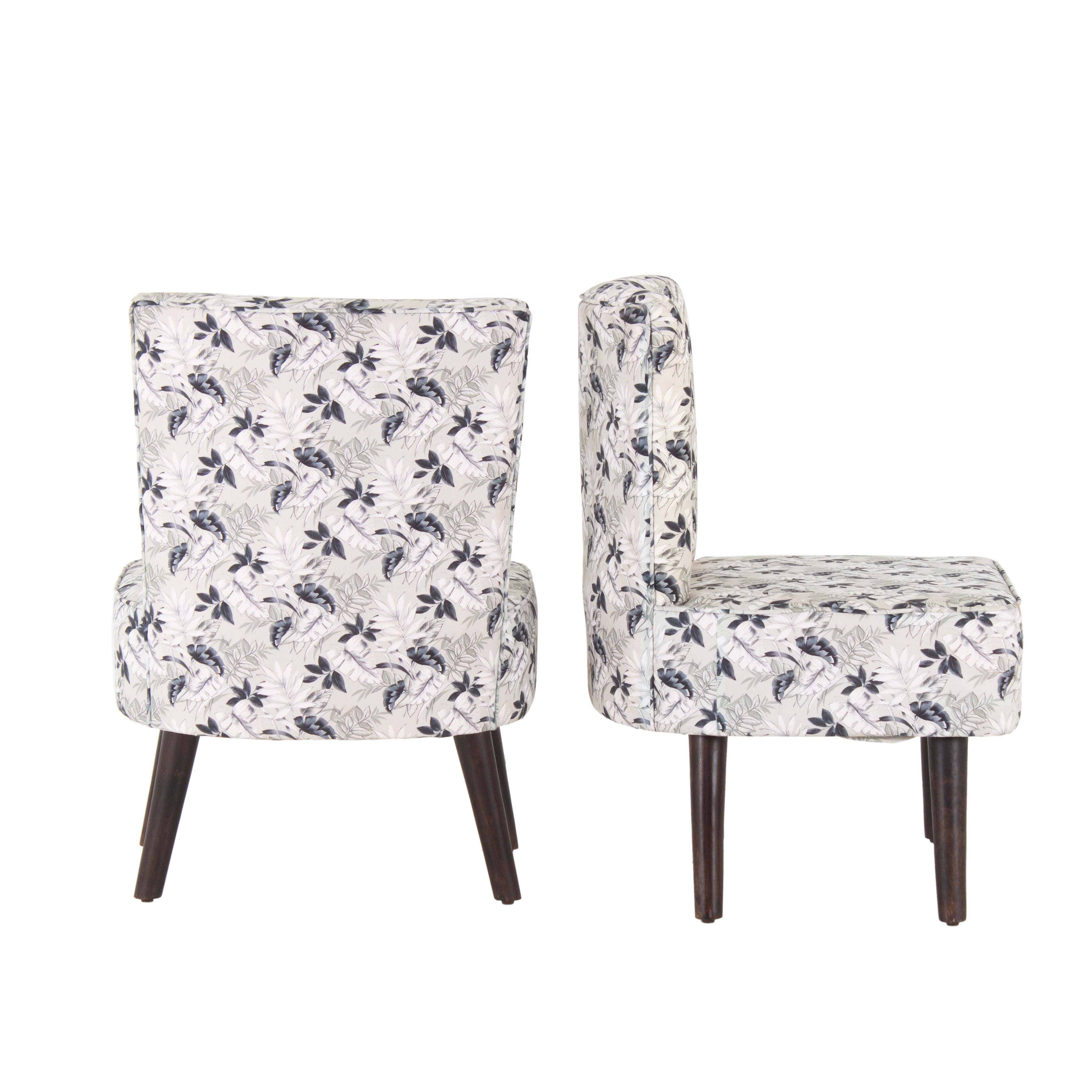 Hellena Cotton Chair For Living Room (Set Of 2) - Peachtree Home
