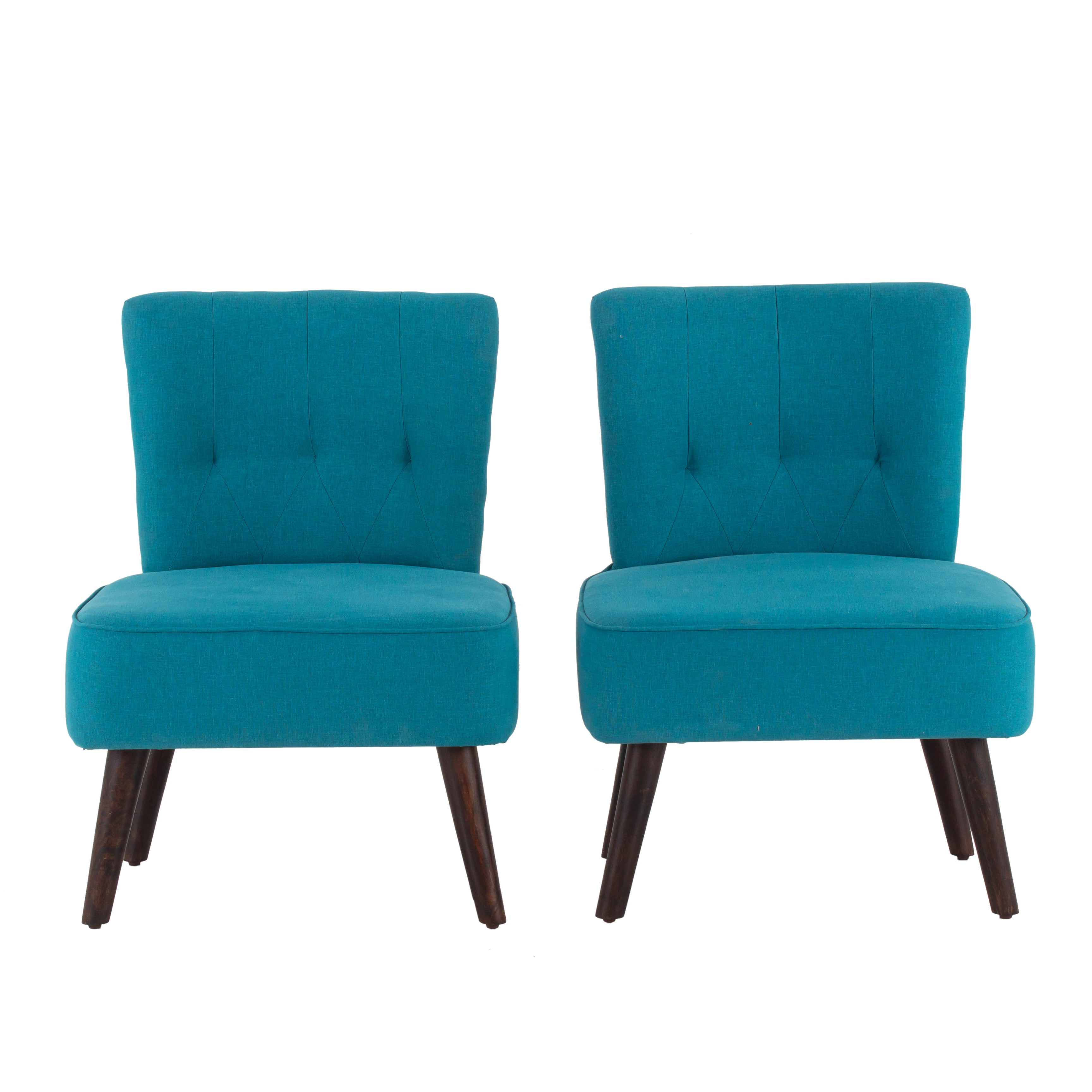 Hellena Cotton Chair For Living Room (Set Of 2) - Peachtree Home