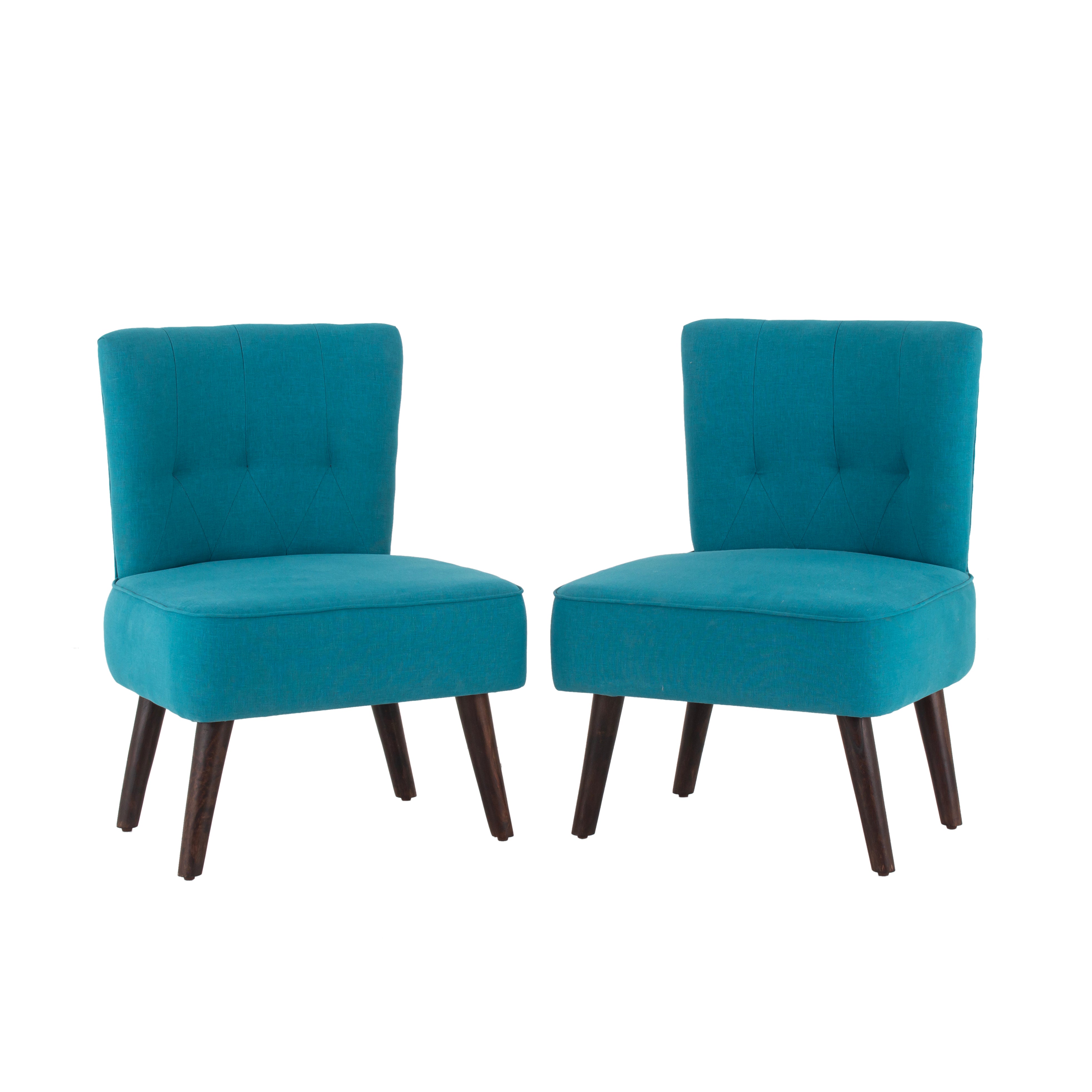 Hellena Cotton Chair For Living Room (Set Of 2) - Peachtree Home