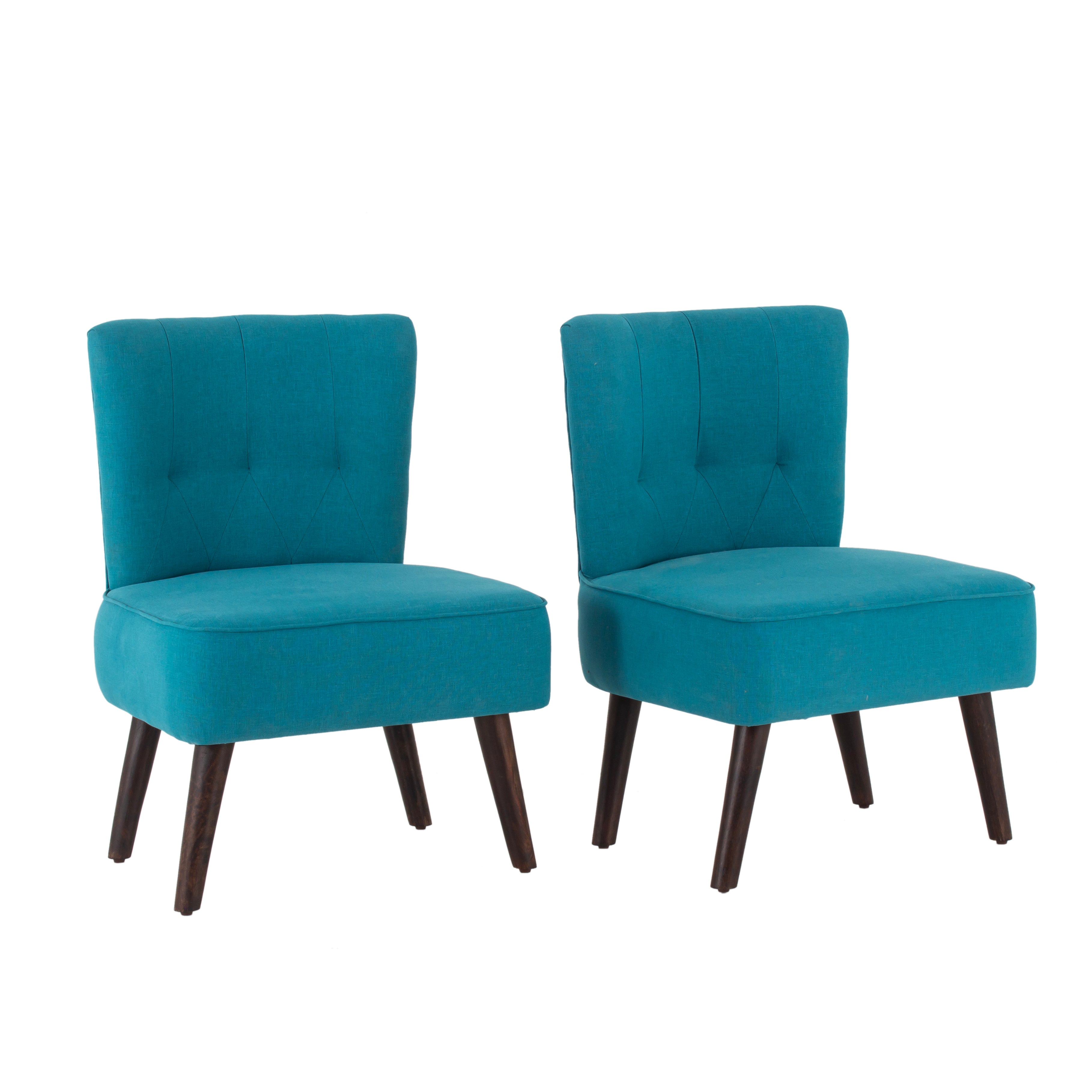 Hellena Cotton Chair For Living Room (Set Of 2) - Peachtree Home