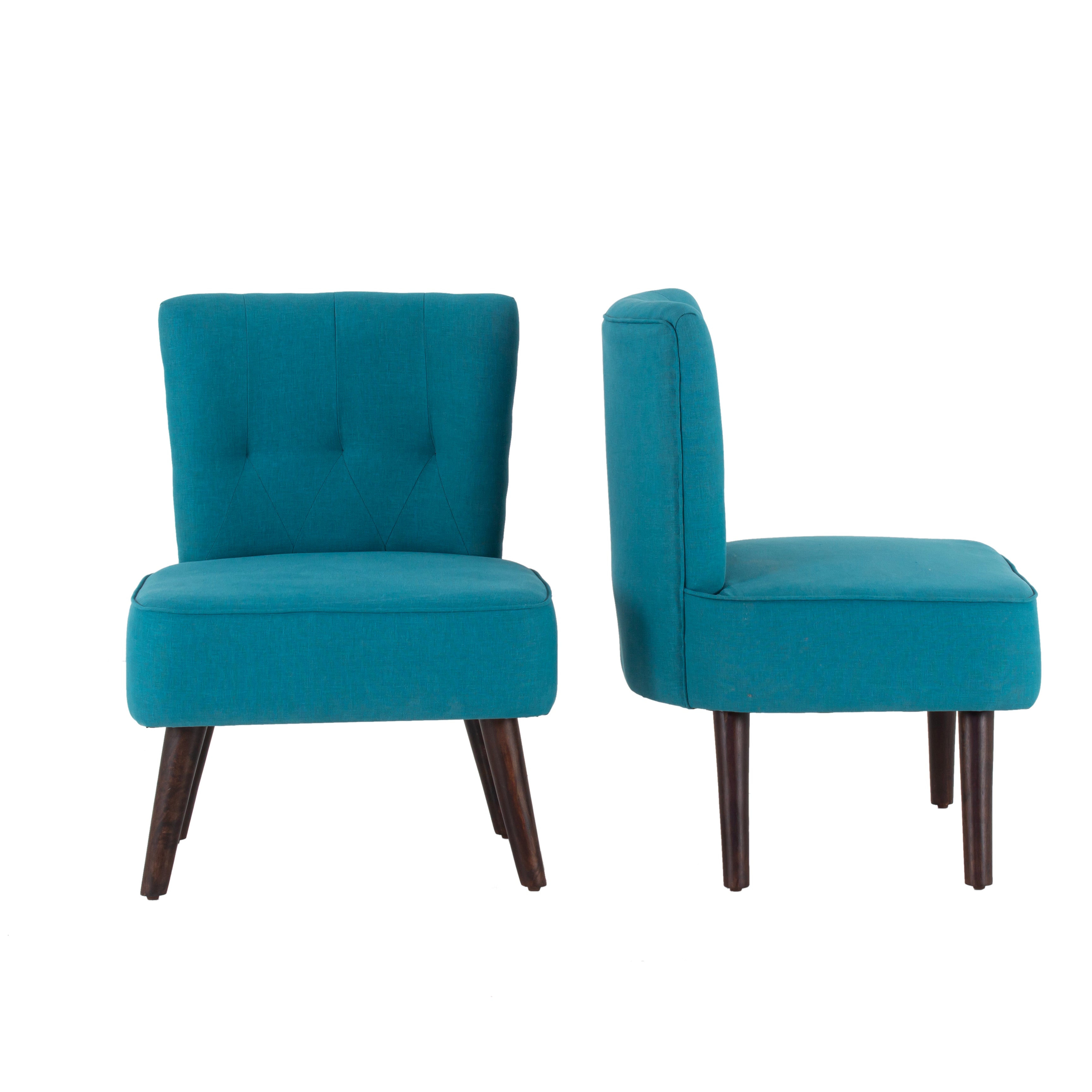 Hellena Cotton Chair For Living Room (Set Of 2) - Peachtree Home