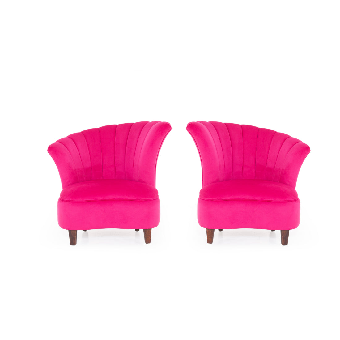 Butterfly Velvet Chair (Set of 2) - Peachtree Home