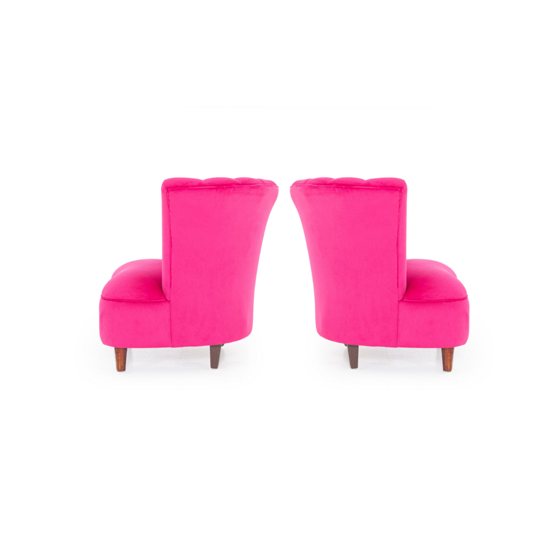 Butterfly Velvet Chair (Set of 2) - Peachtree Home