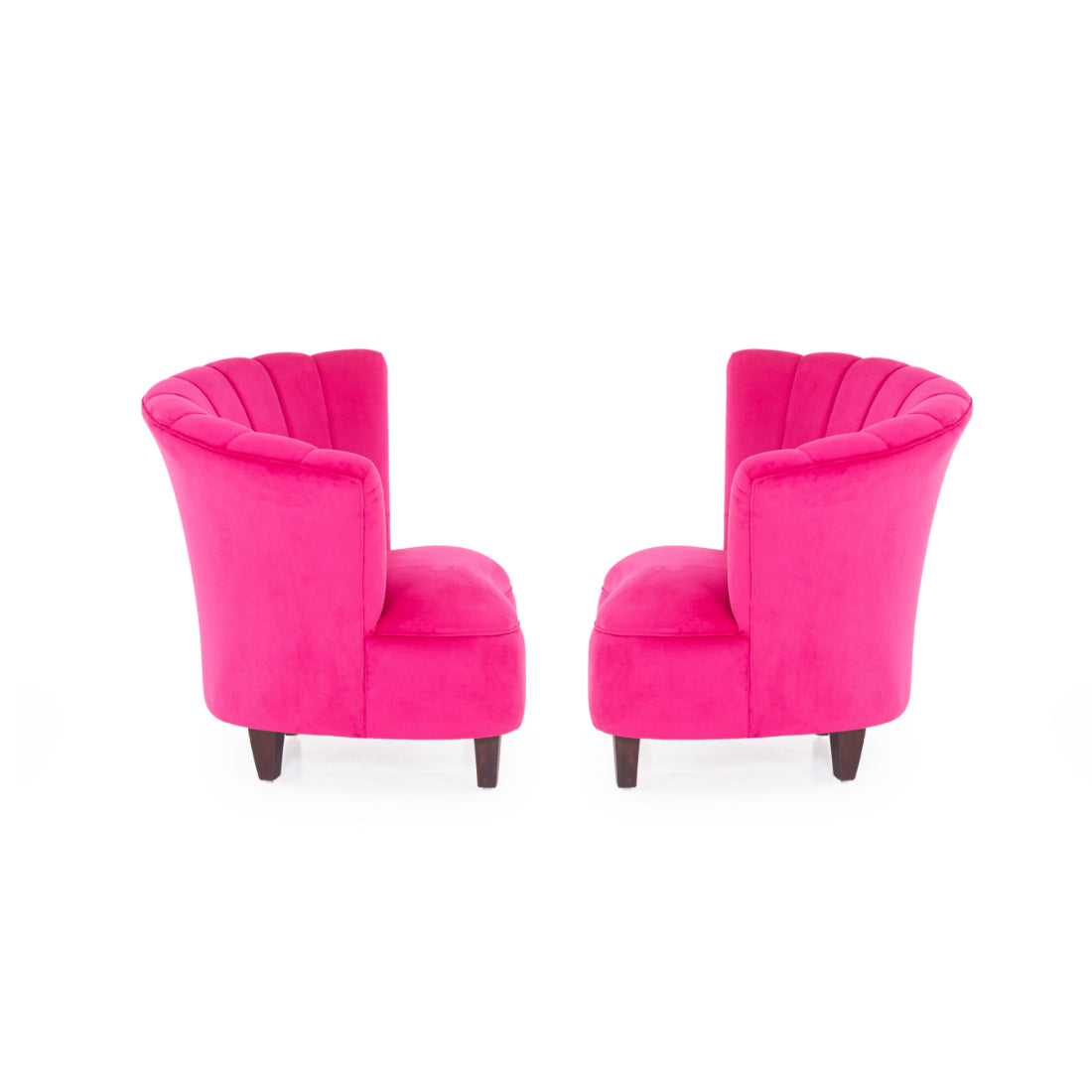 Butterfly Velvet Chair (Set of 2) - Peachtree Home