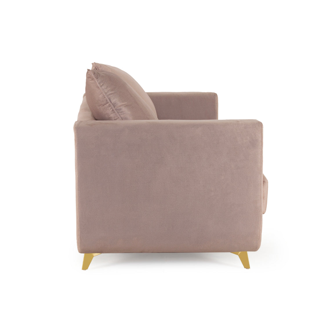 Peachtree Rio Three Seater Sofa Cotton Fabric (Cream) - Peachtree Home