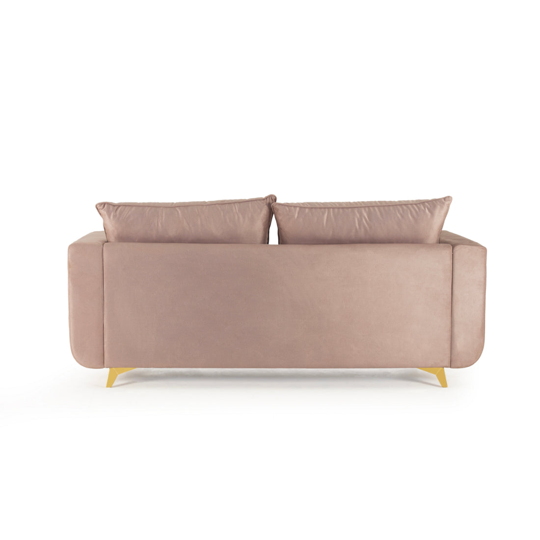 Peachtree Rio Three Seater Sofa Cotton Fabric (Cream) - Peachtree Home