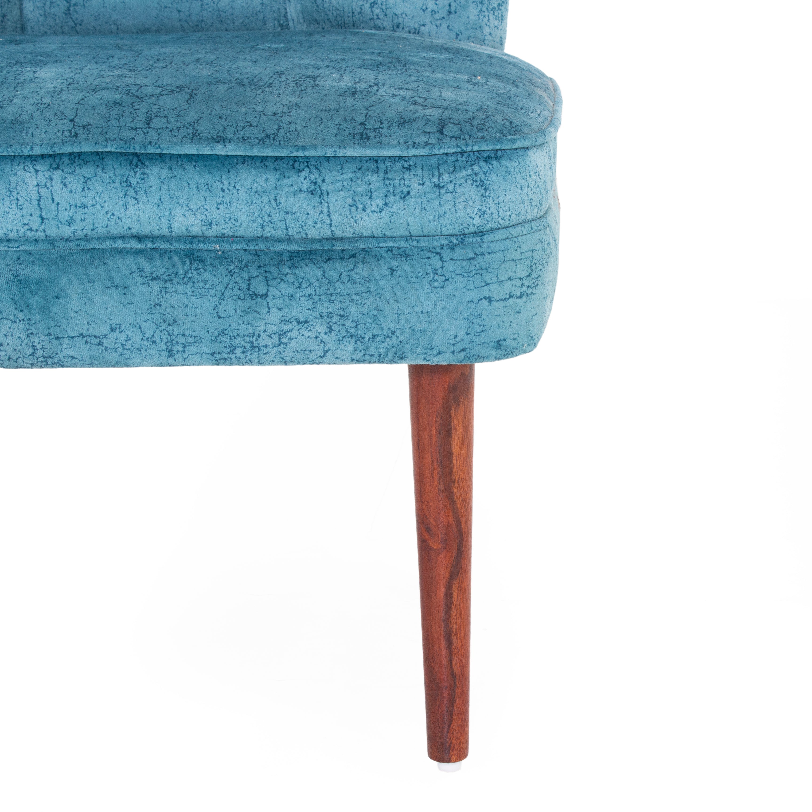 Rochllee Suede Velvet Chair For Living Room (Set Of 2) - Peachtree Home