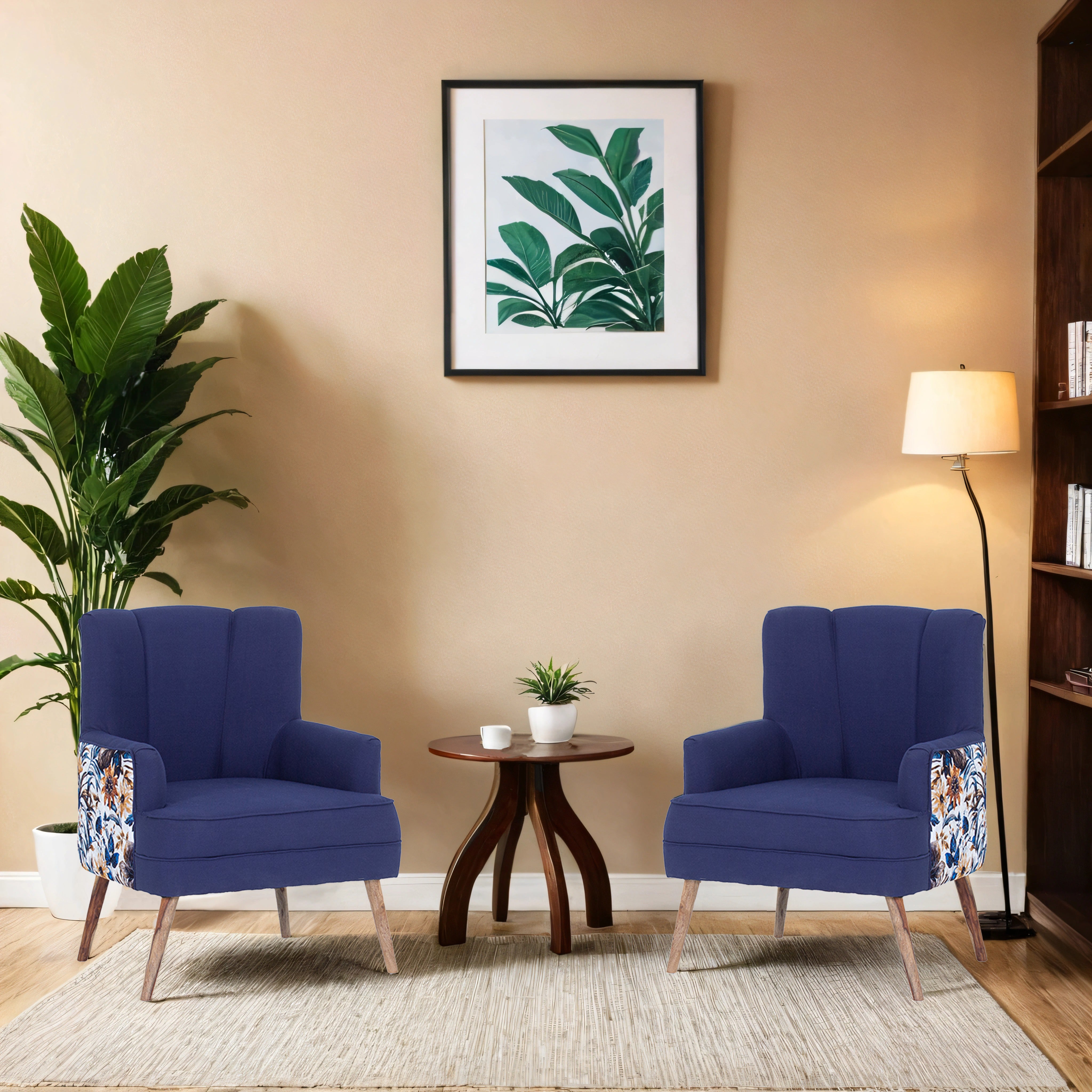 Rochllee Chair With Arm For Living Room (Set Of 2) - Peachtree Home