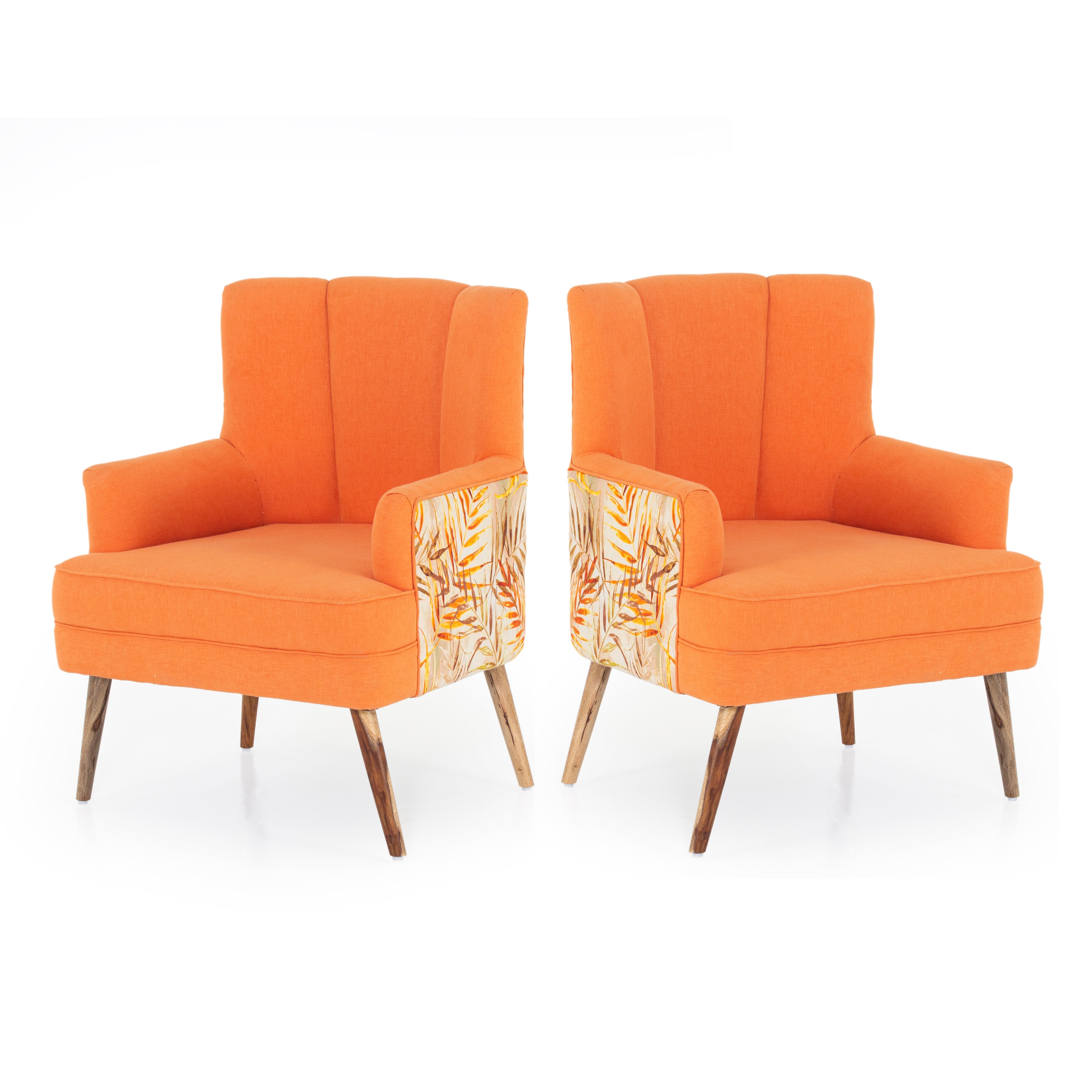 Rochllee Chair With Arm For Living Room (Set Of 2) - Peachtree Home