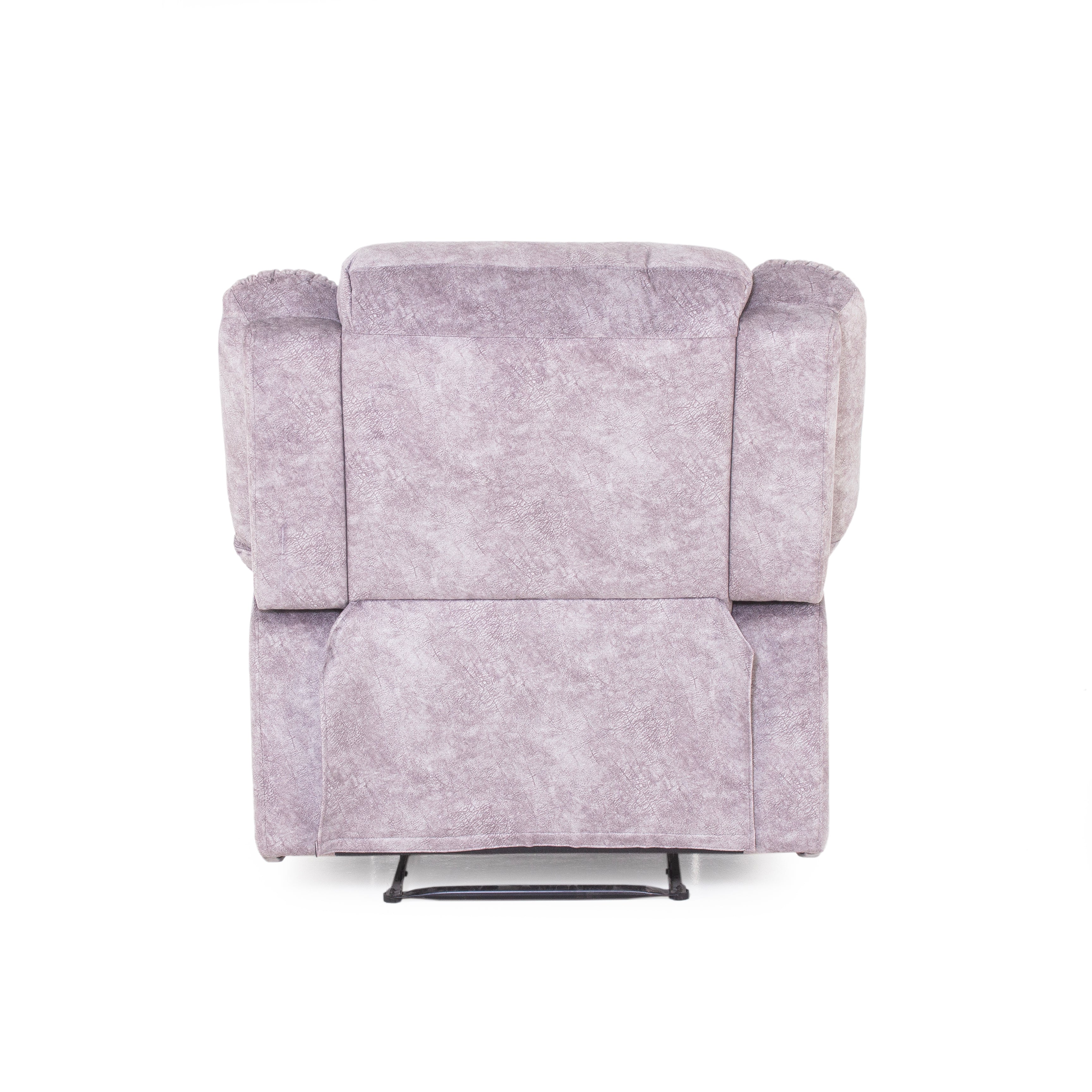 Peachtree Single Seater Recliner Avalon Swed Fabric (Light Grey) - Peachtree Home