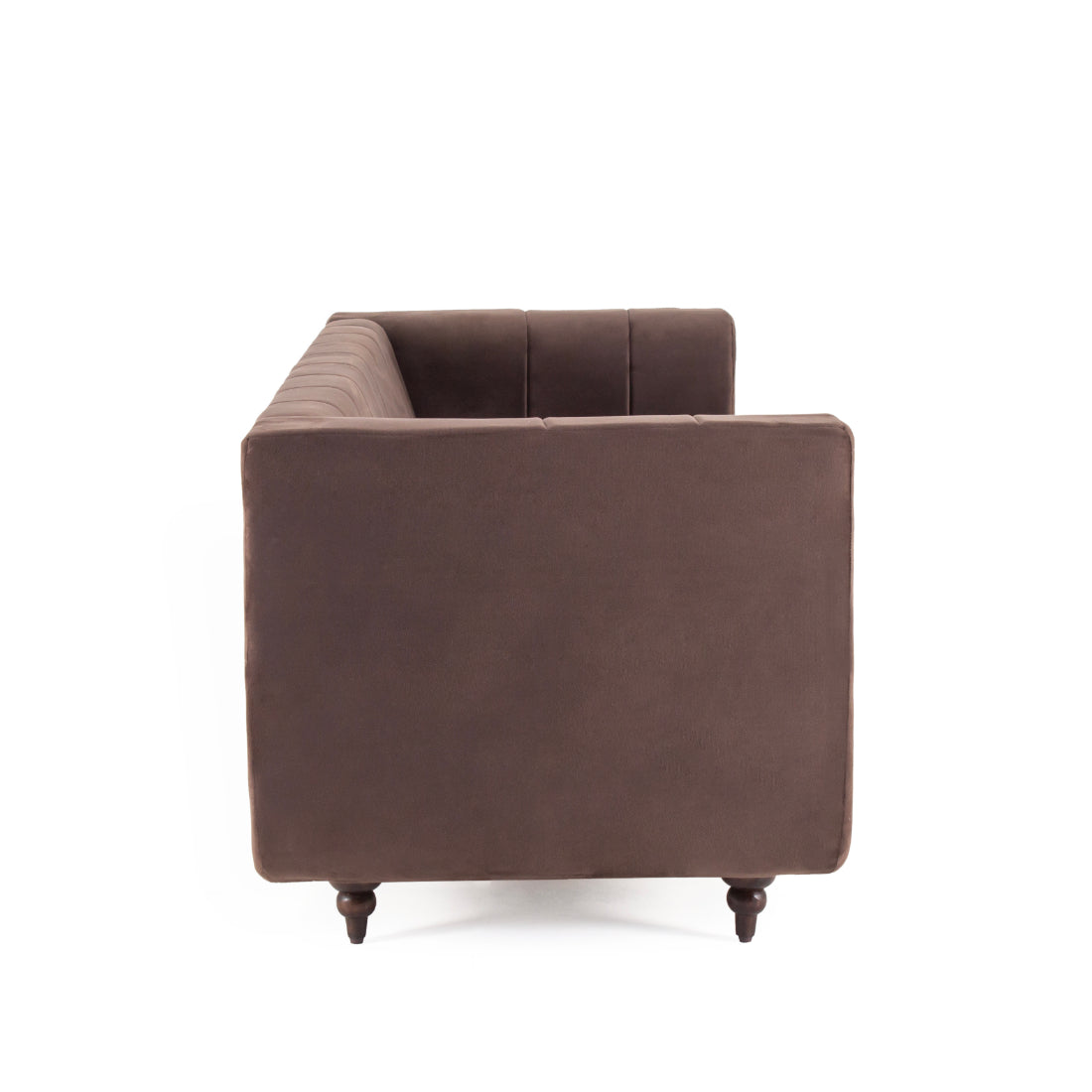 Peachtree Viva Three Seater Velvet Fabric - Peachtree Home