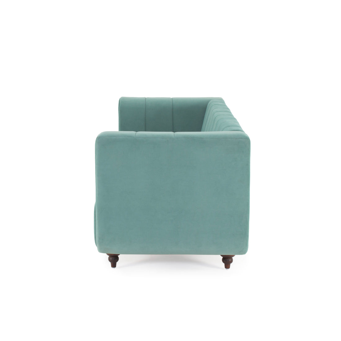 Peachtree Viva Three Seater Velvet Fabric - Peachtree Home