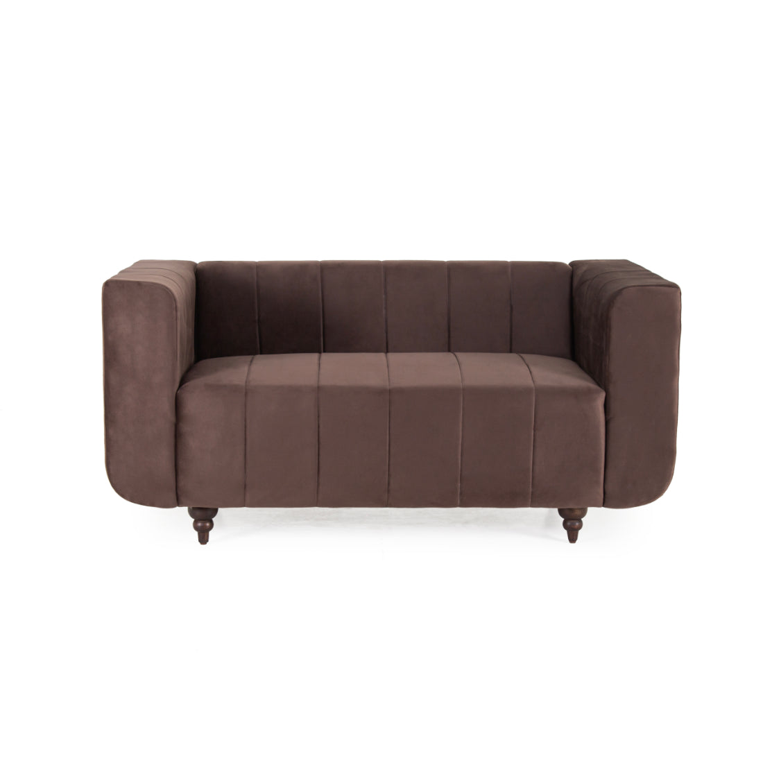 Peachtree Viva Two Seater Velvet Fabric - Peachtree Home