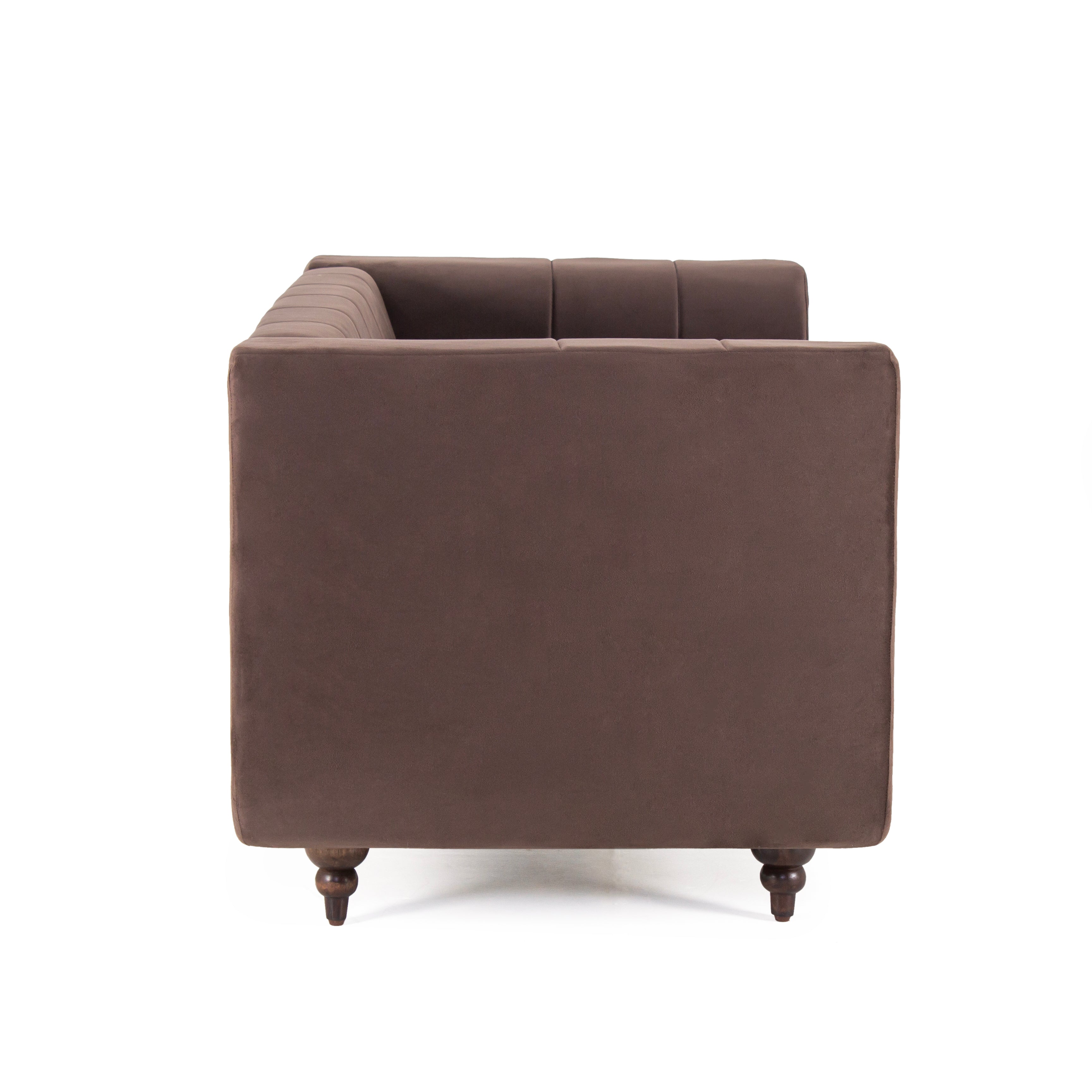 Peachtree Viva Two Seater Velvet Fabric - Peachtree Home
