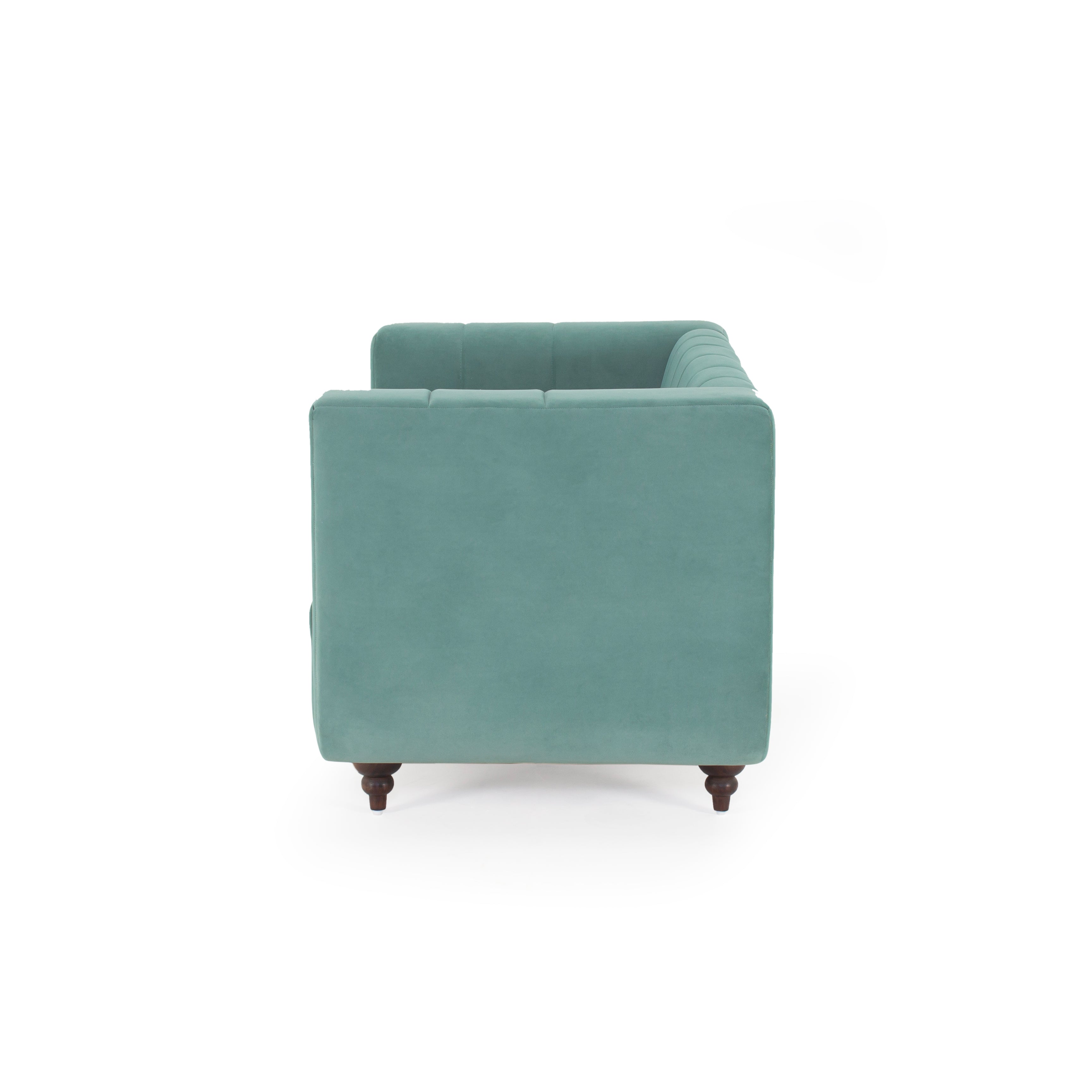 Peachtree Viva Two Seater Velvet Fabric - Peachtree Home