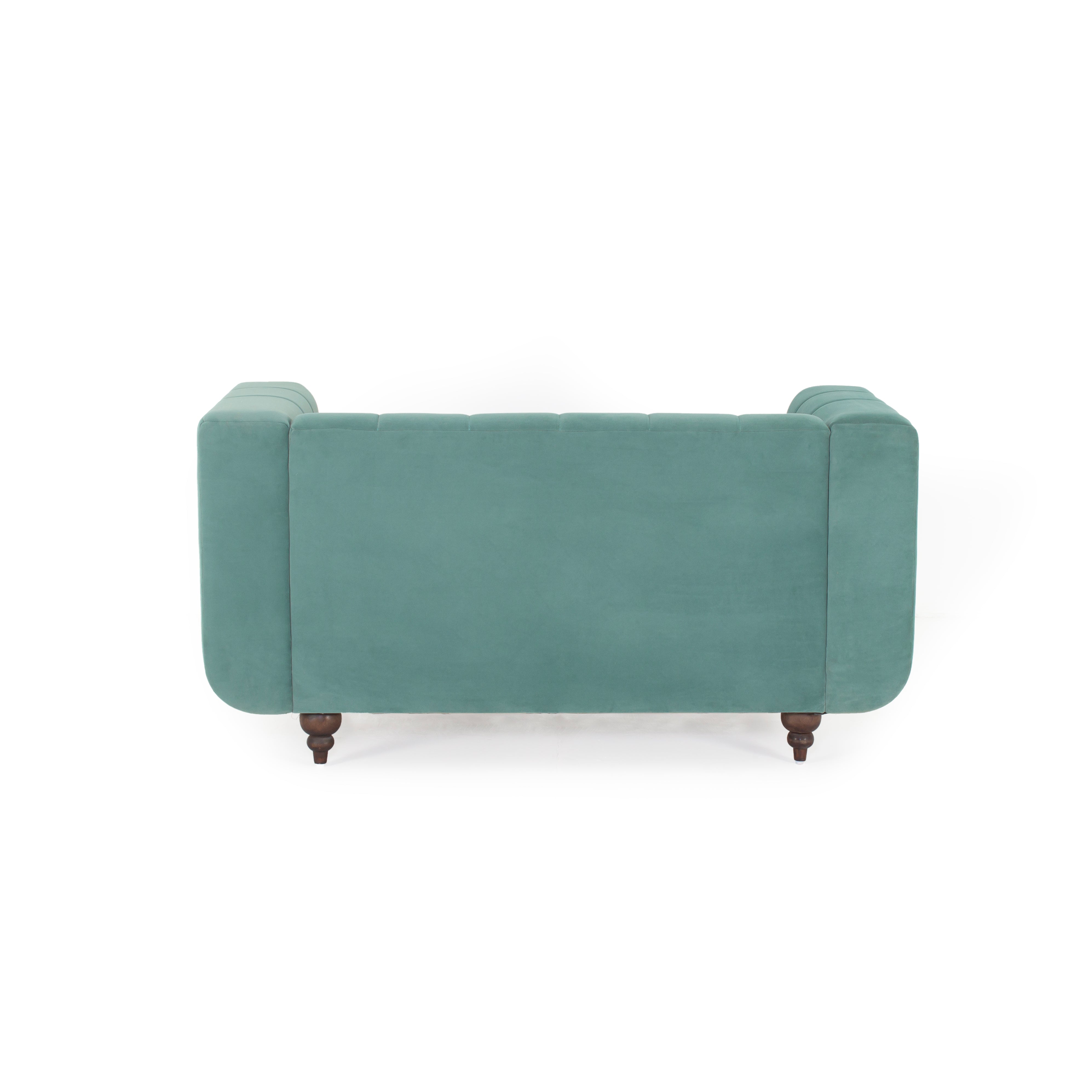 Peachtree Viva Two Seater Velvet Fabric - Peachtree Home