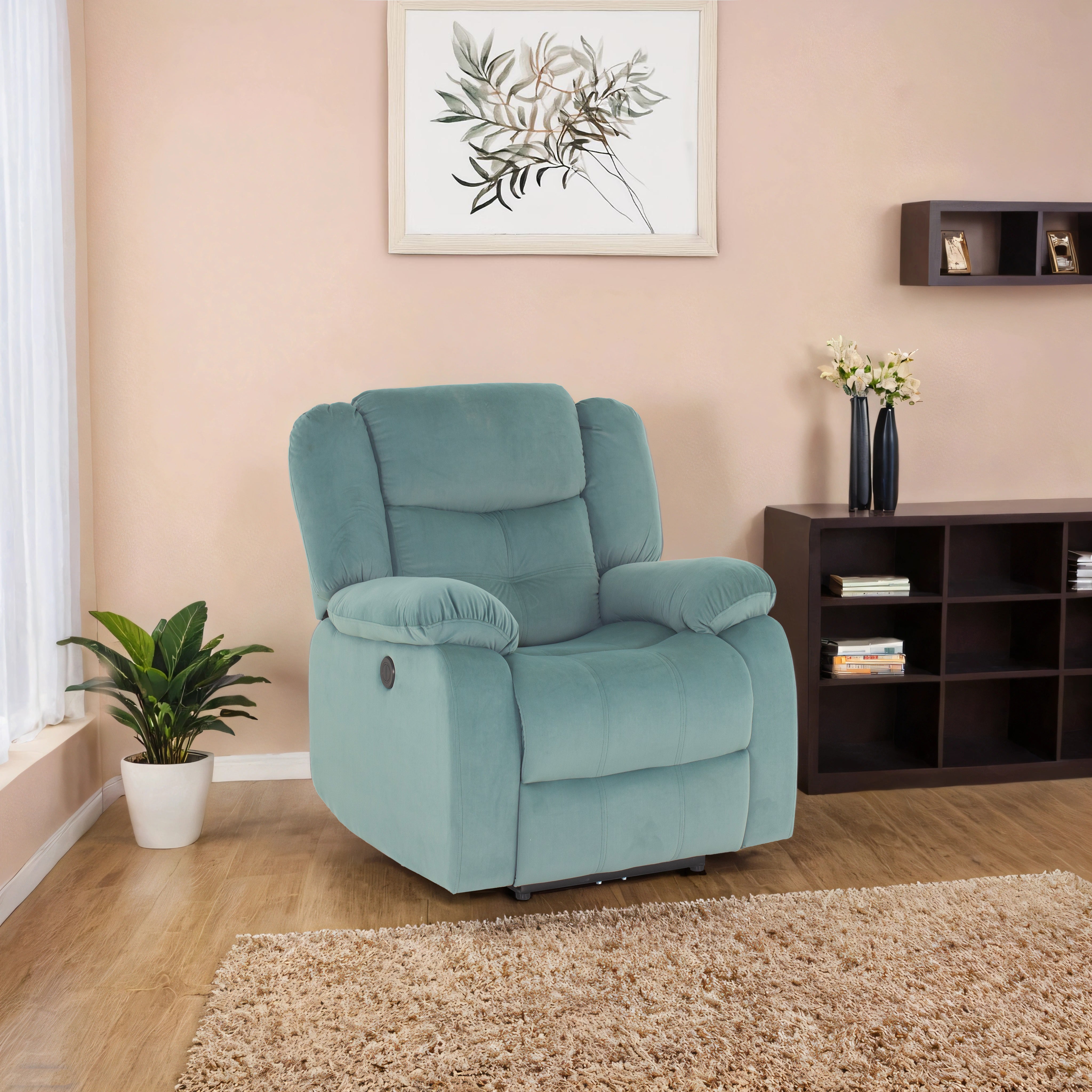Peachtree Tango Single Seater Recliner With Rocker - Peachtree Home