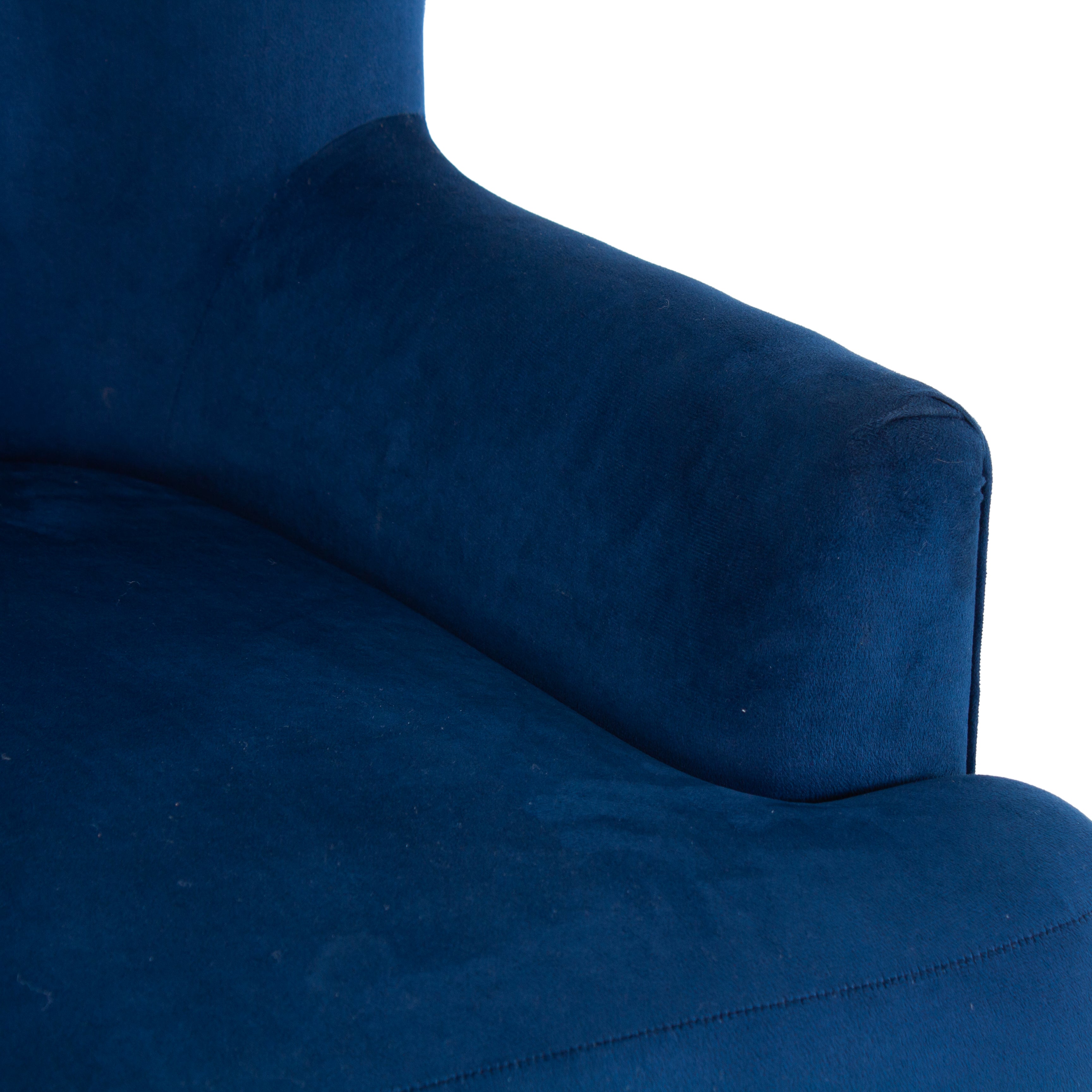 Peachtree Blue Chair With Arm - Peachtree Home