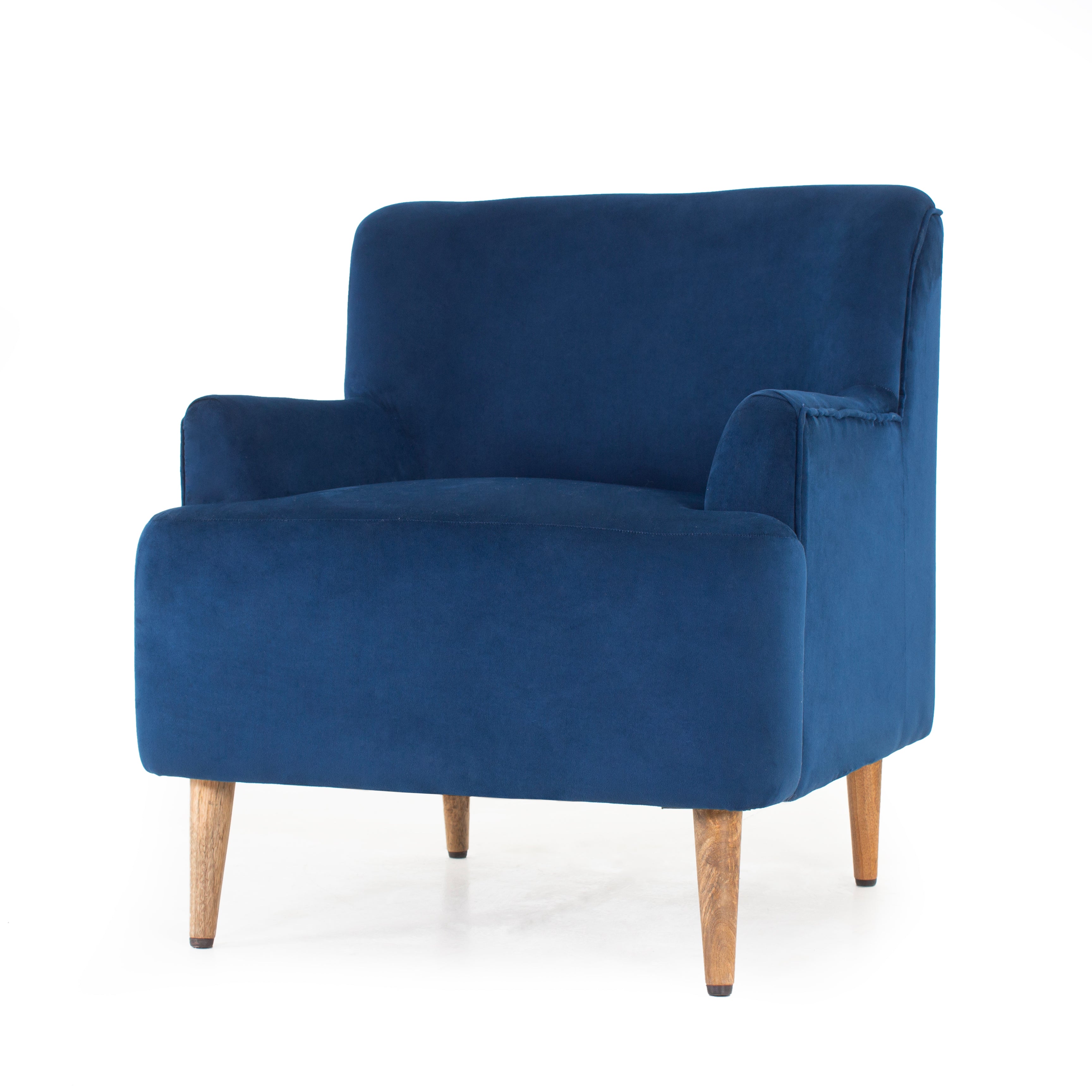 Peachtree Blue Chair With Arm - Peachtree Home