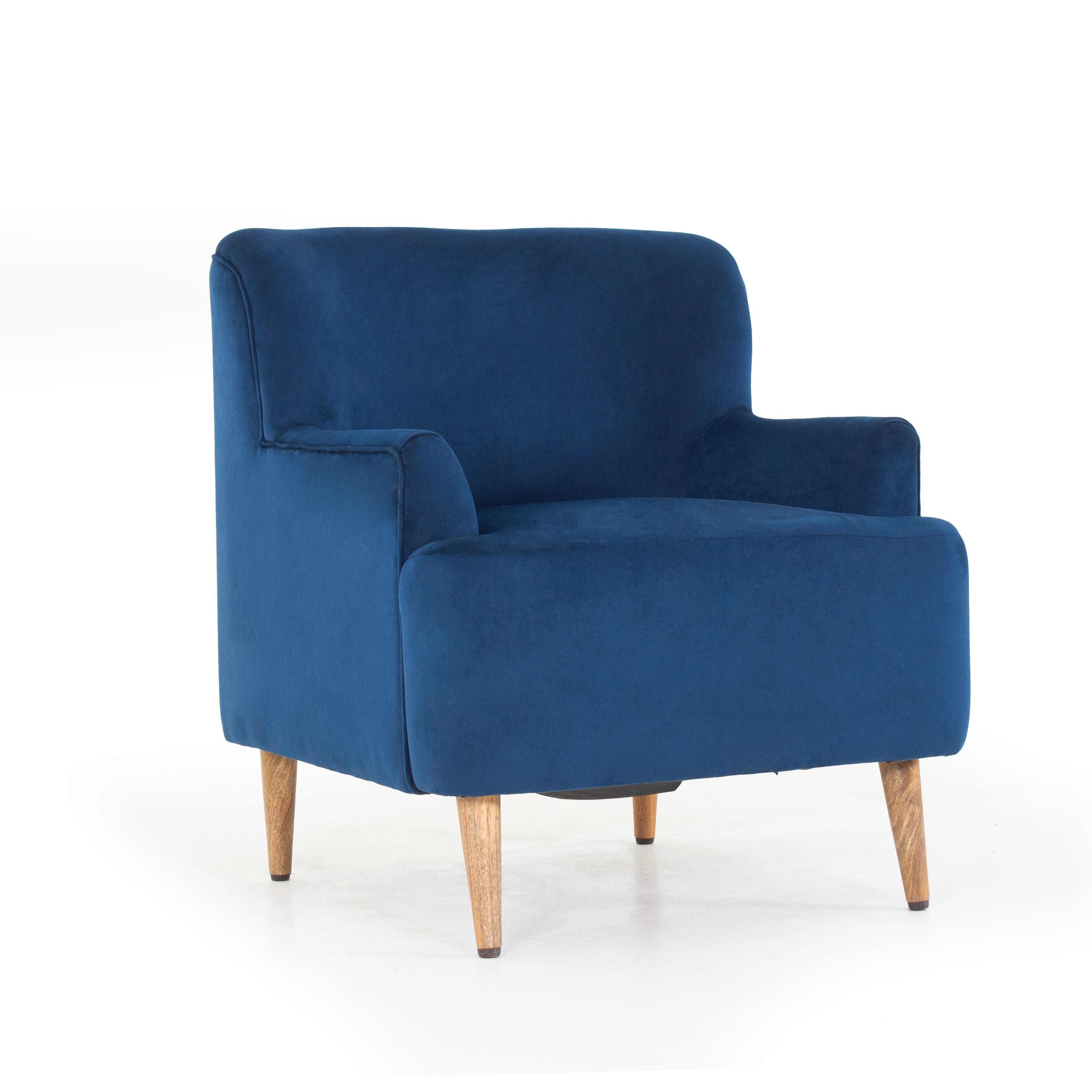 Peachtree Blue Chair With Arm - Peachtree Home