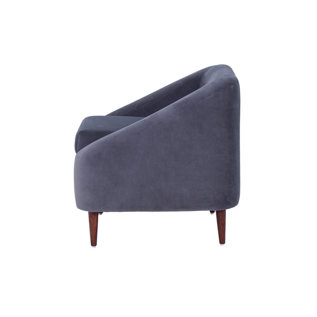 Velvet armchair discount