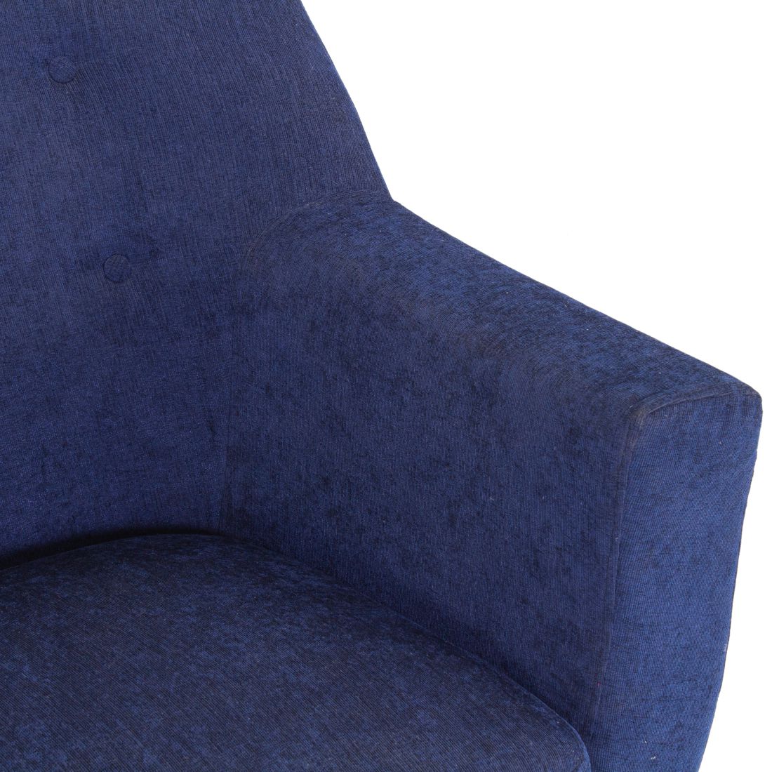 Rome 2-Seater Malfino Sofa In Dark Blue Colour