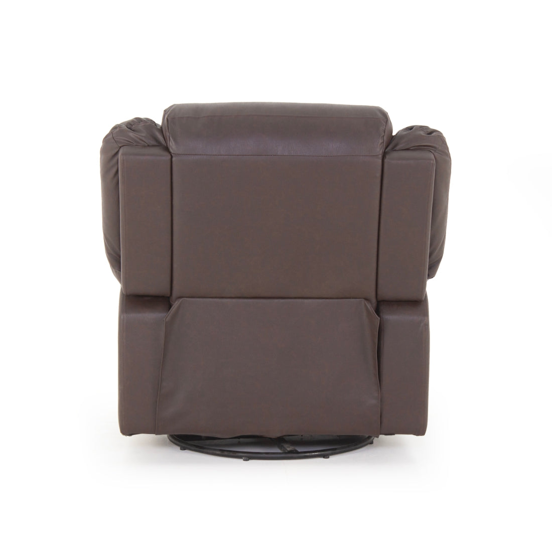 Alexandra Leatherite Recliner With Rocker In Brown Colour