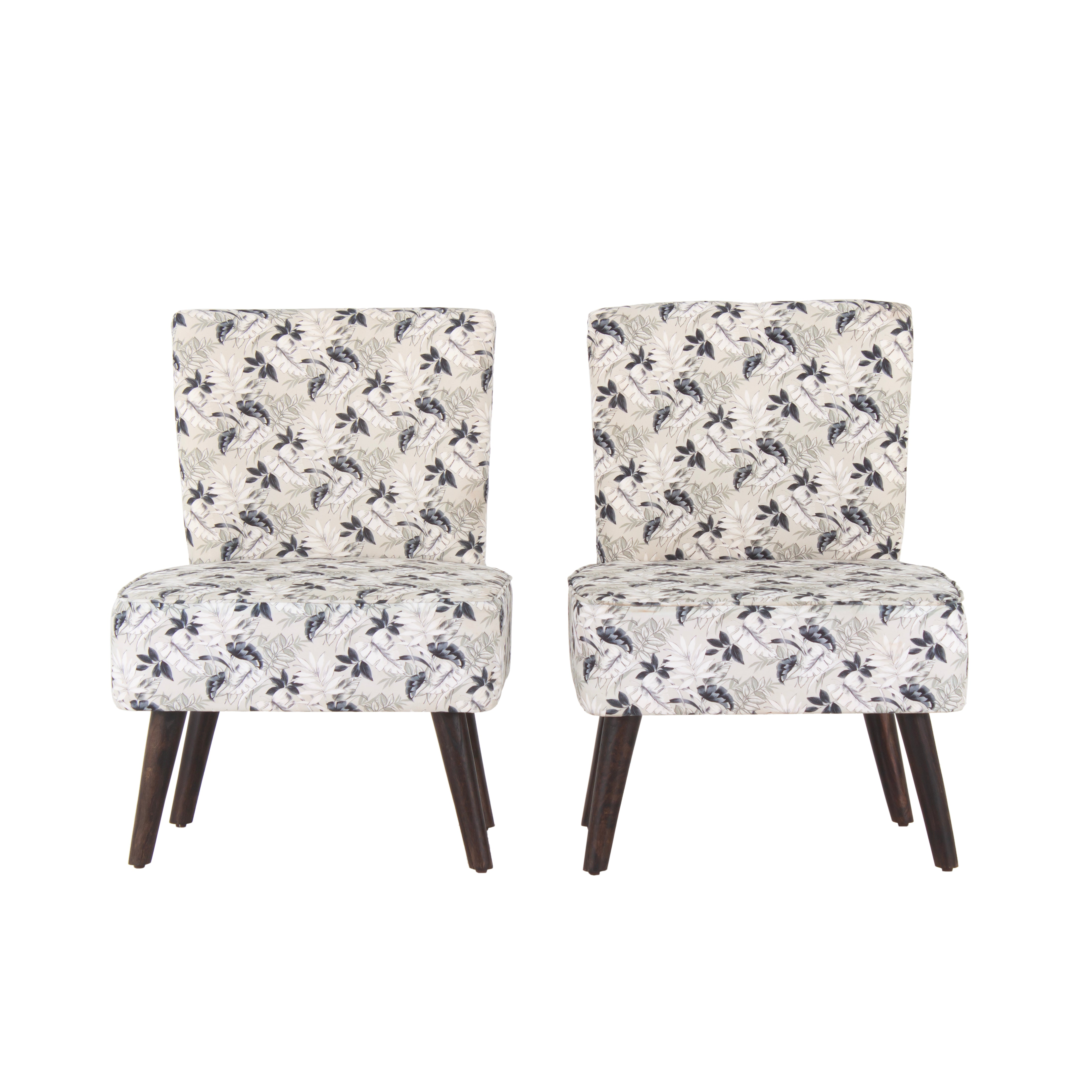 Hellena Cotton Chair For Living Room (Set Of 2)