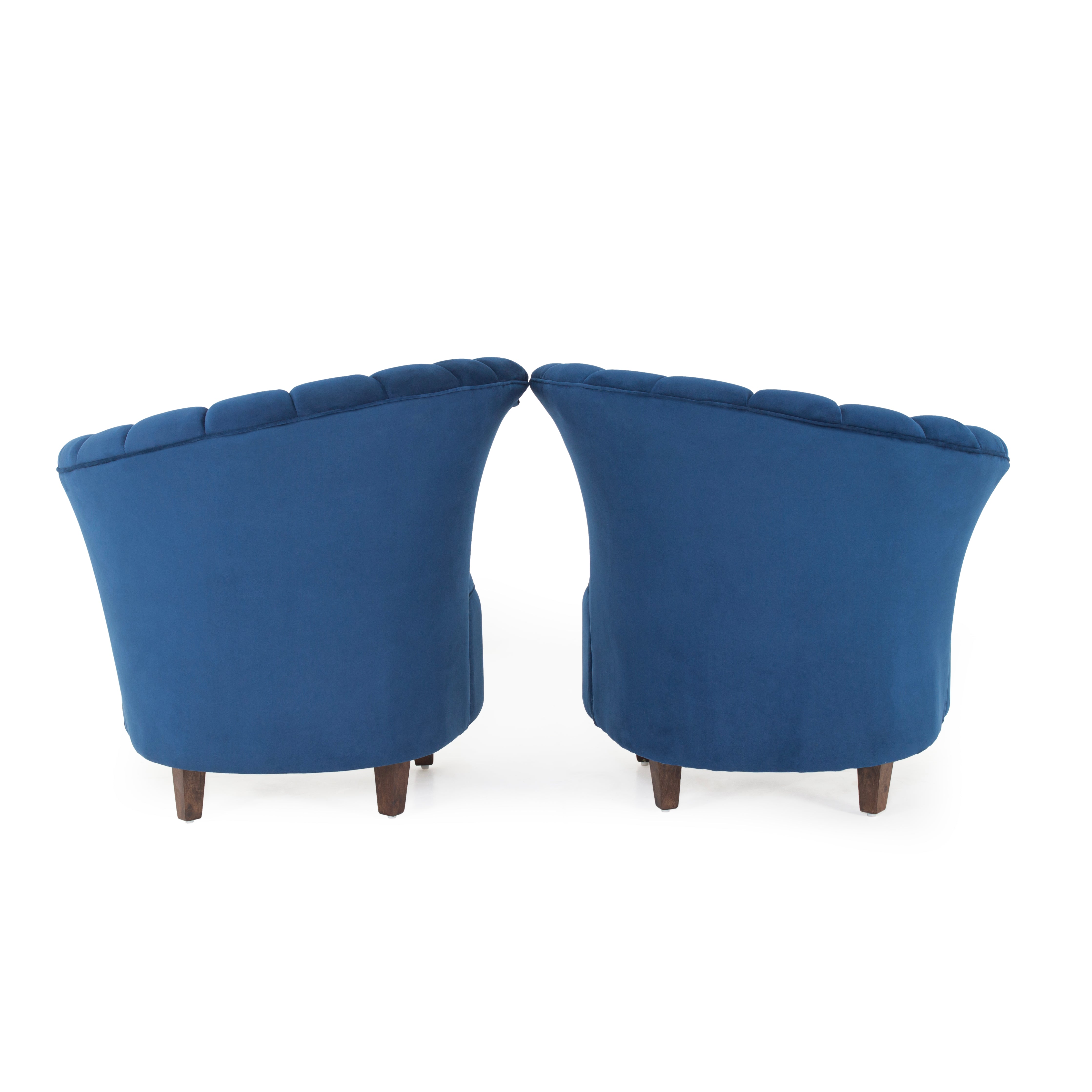 Butterfly Velvet Chair (Set of 2)