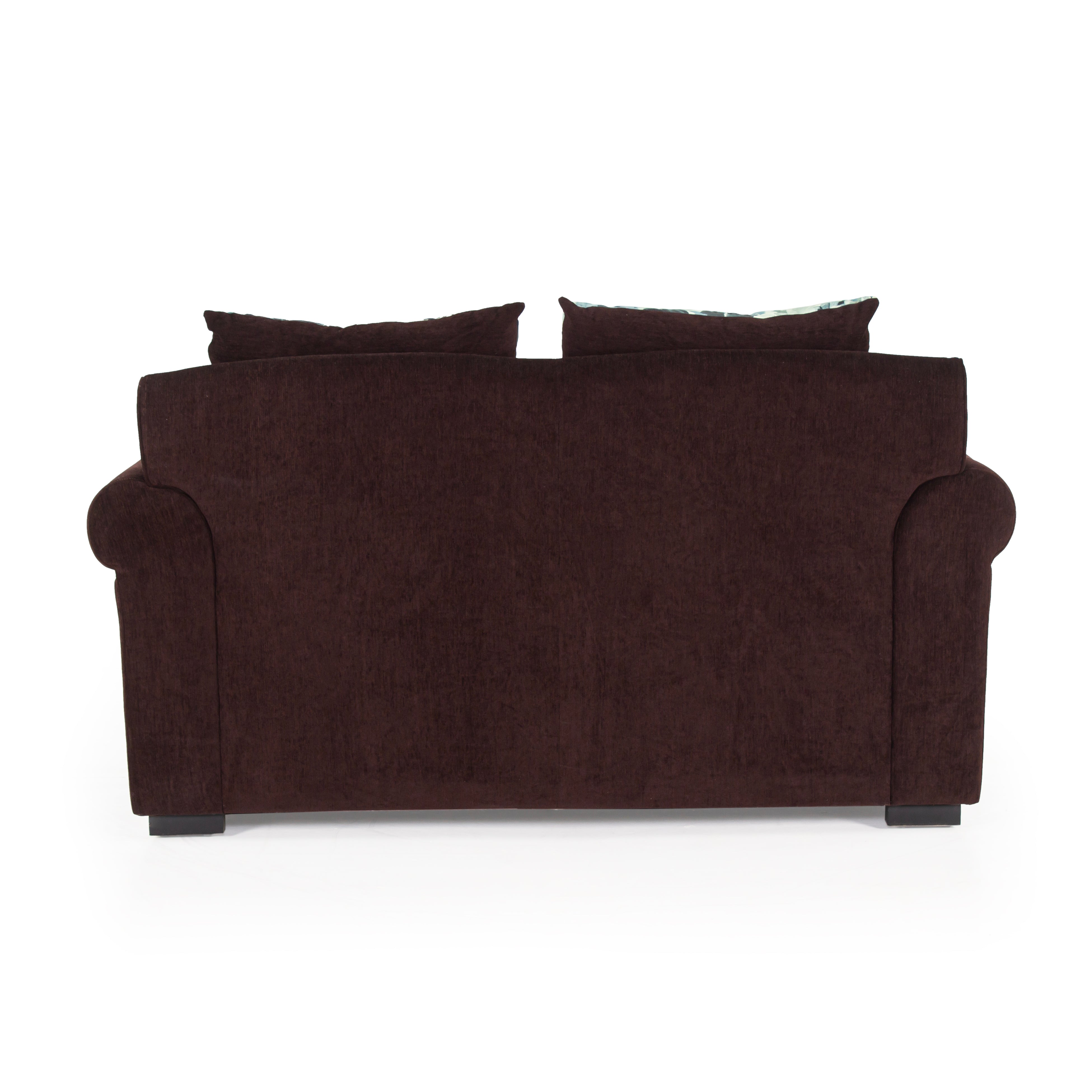 Peachtree Alton Two Seater Sofa Malfino Fabric (Dark Brown)